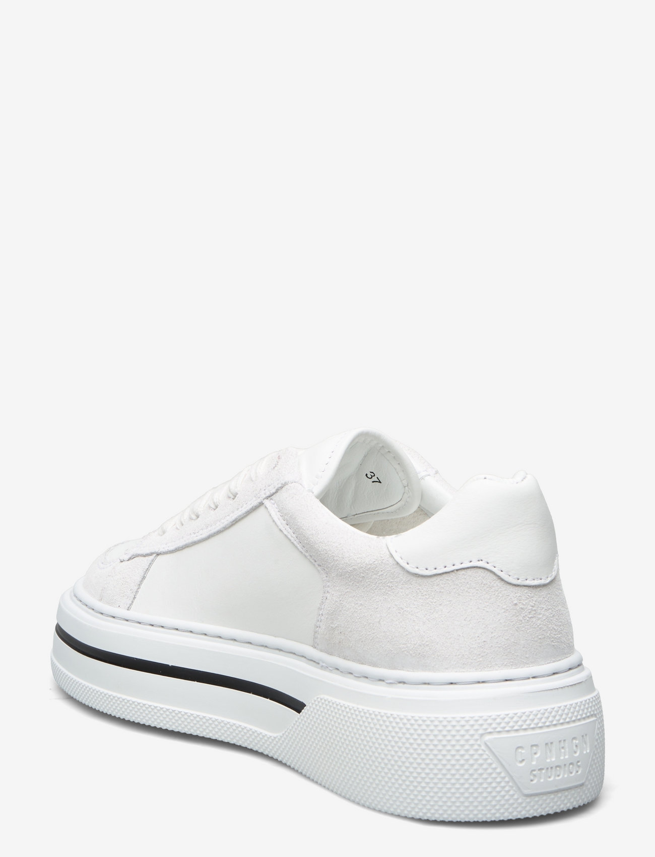 Copenhagen Studios - CPH181 leather mix white - konfirmation - white - 2