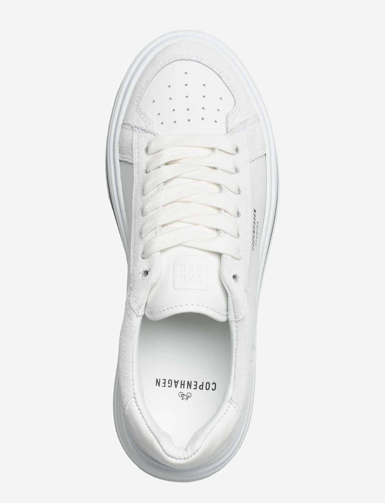 Copenhagen Studios - CPH181 leather mix white - konfirmation - white - 3