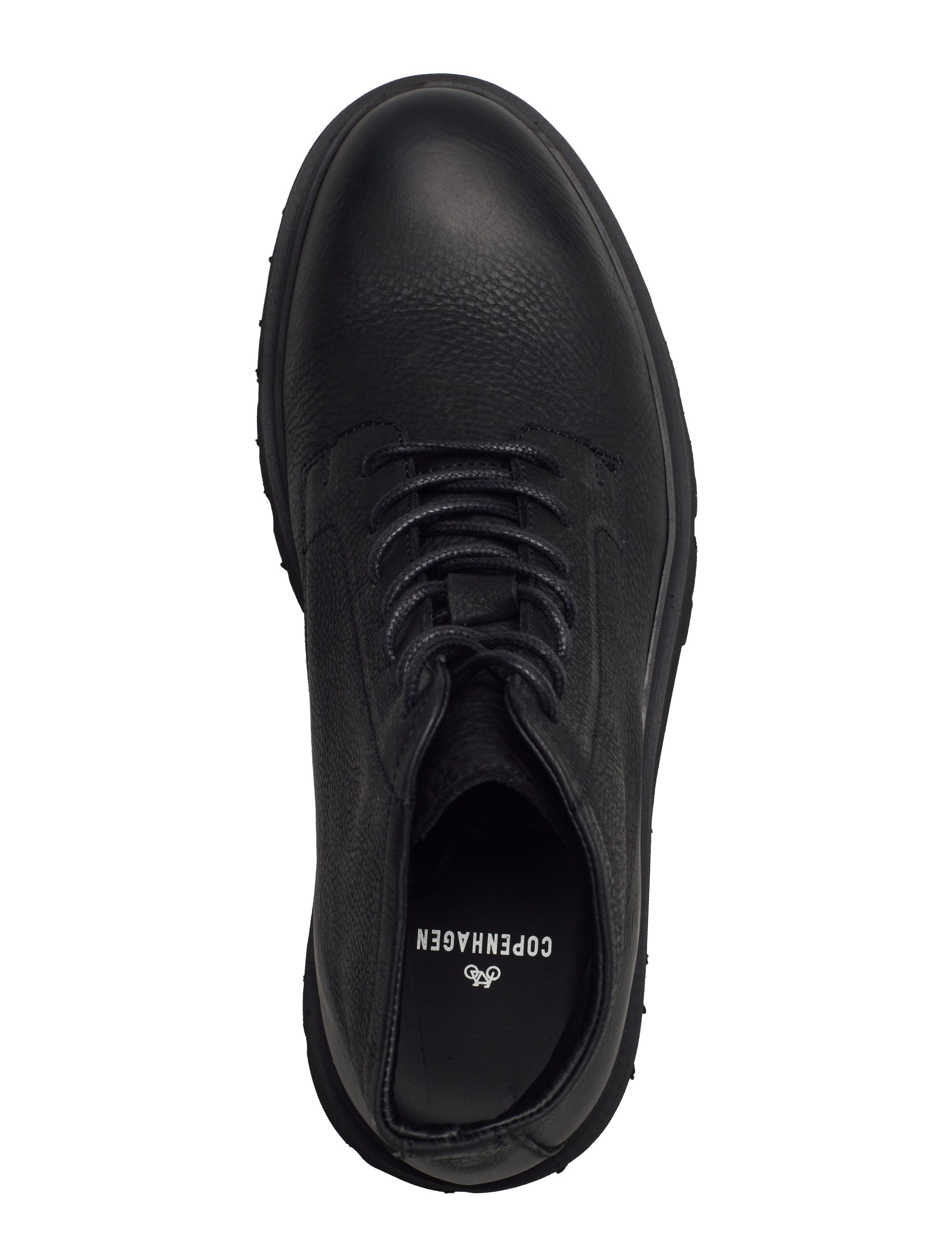 Copenhagen Studios - CPH188M grainy vitello black - lace ups - black - 3