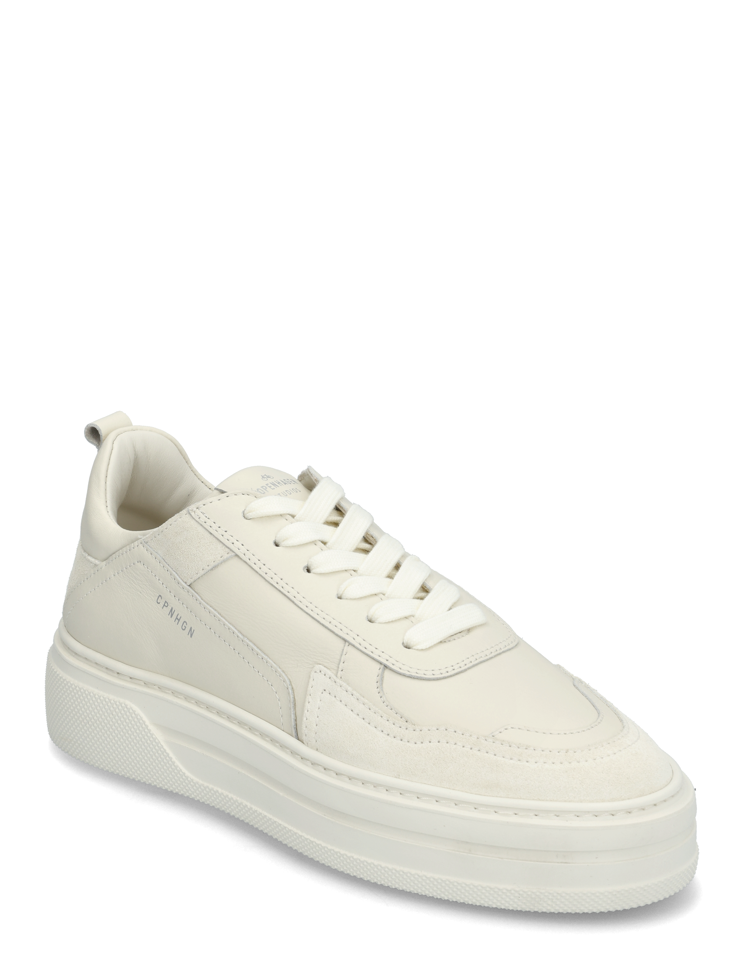 Copenhagen Studios CPH189 leather mix white - Chunky Sneakers - CREAM / cream