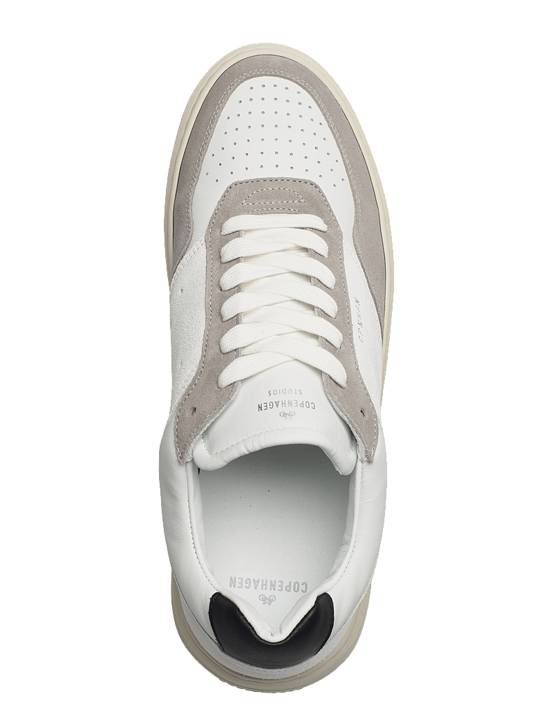 Copenhagen Studios - CPH1M leather mix white/grey - madala säärega tossud - white/grey - 3