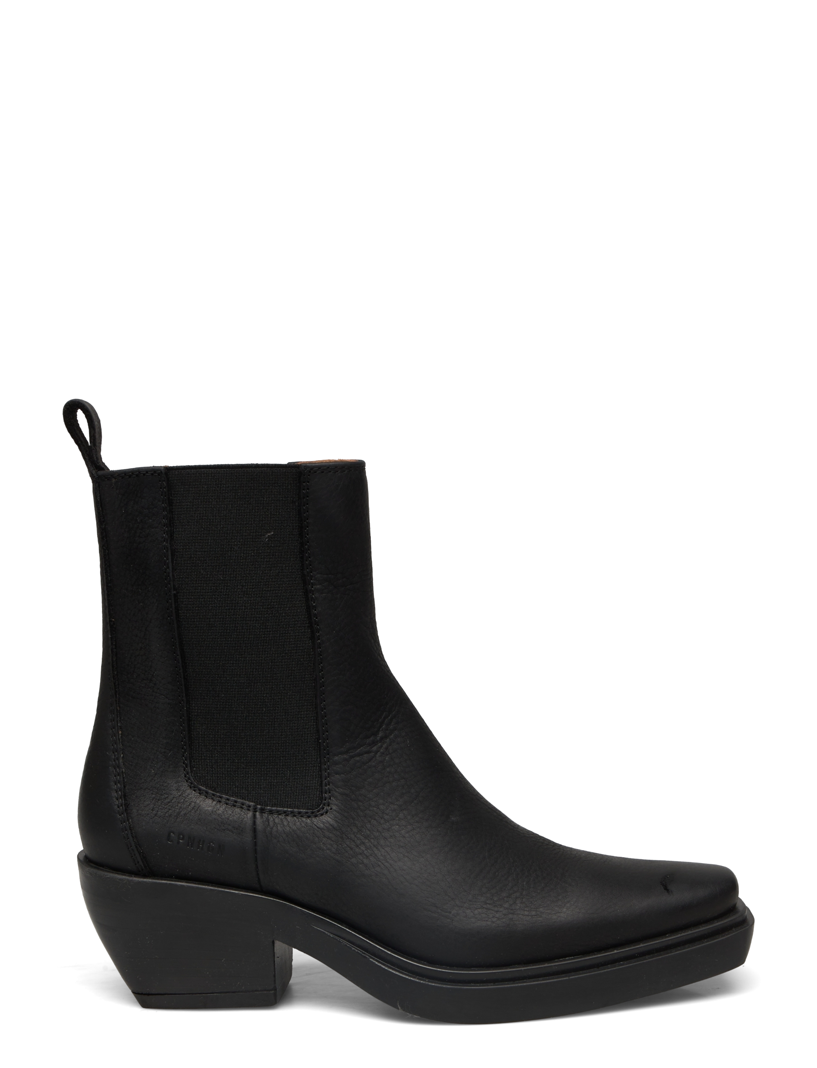 Copenhagen Studios - CPH236 suede off black - høj hæl - black - 1
