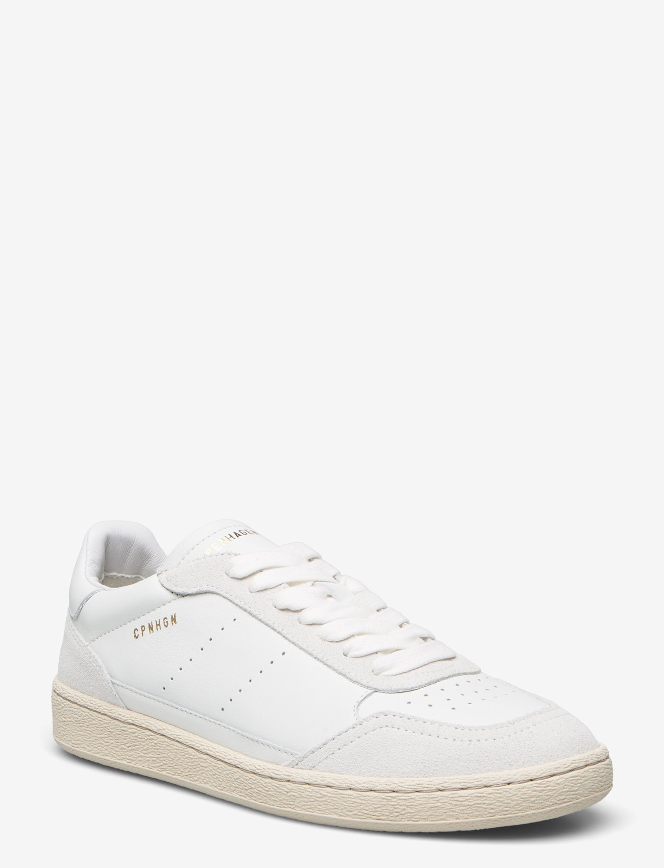 Copenhagen Studios - CPH255 leather mix white/cloud - låga sneakers - white - 0