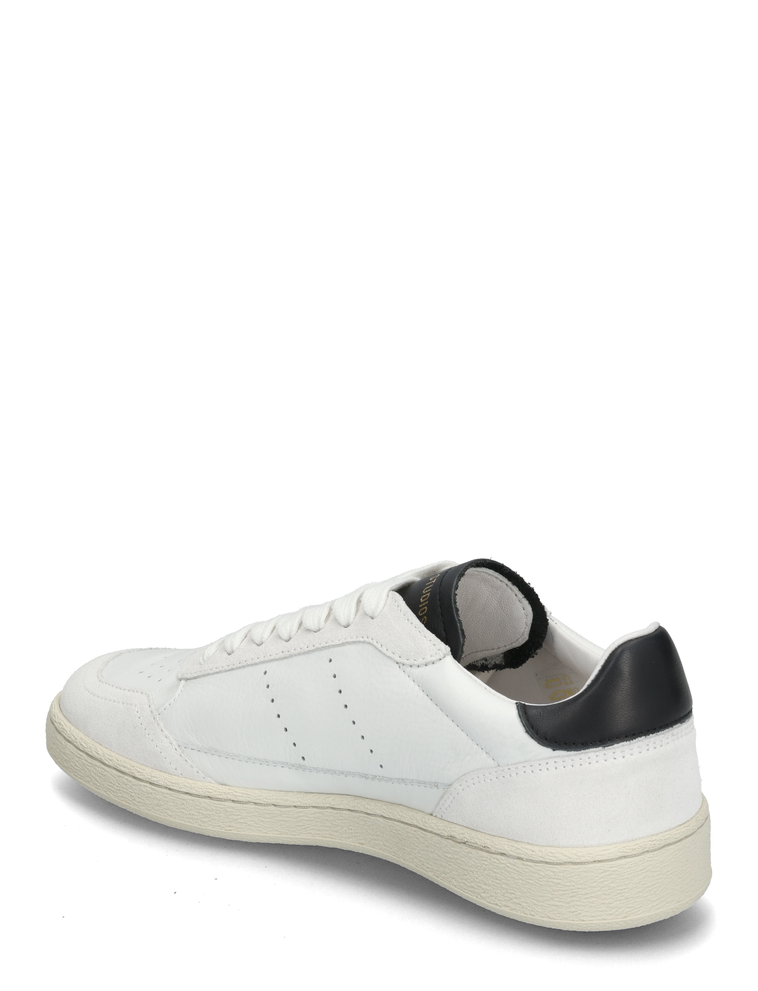 Copenhagen Studios - CPH255 leather mix white/black - kvinnor - white/black - 2