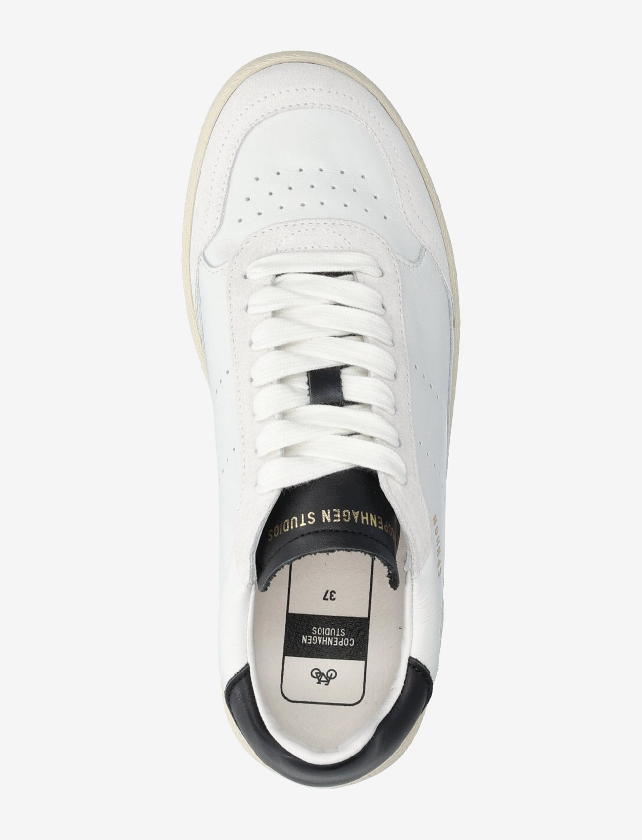 Copenhagen Studios - CPH255 leather mix white/cloud - niedrige sneakers - white/black - 3