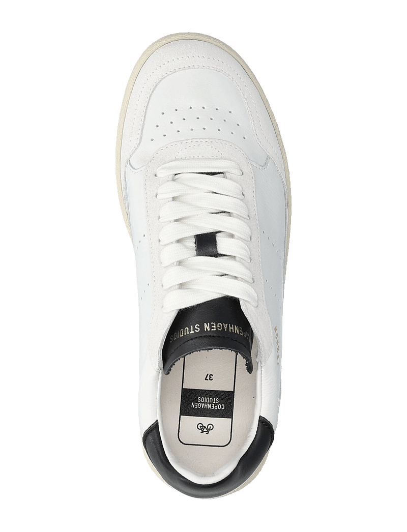Copenhagen Studios - CPH255 leather mix white/black - konfirmation - white/black - 3
