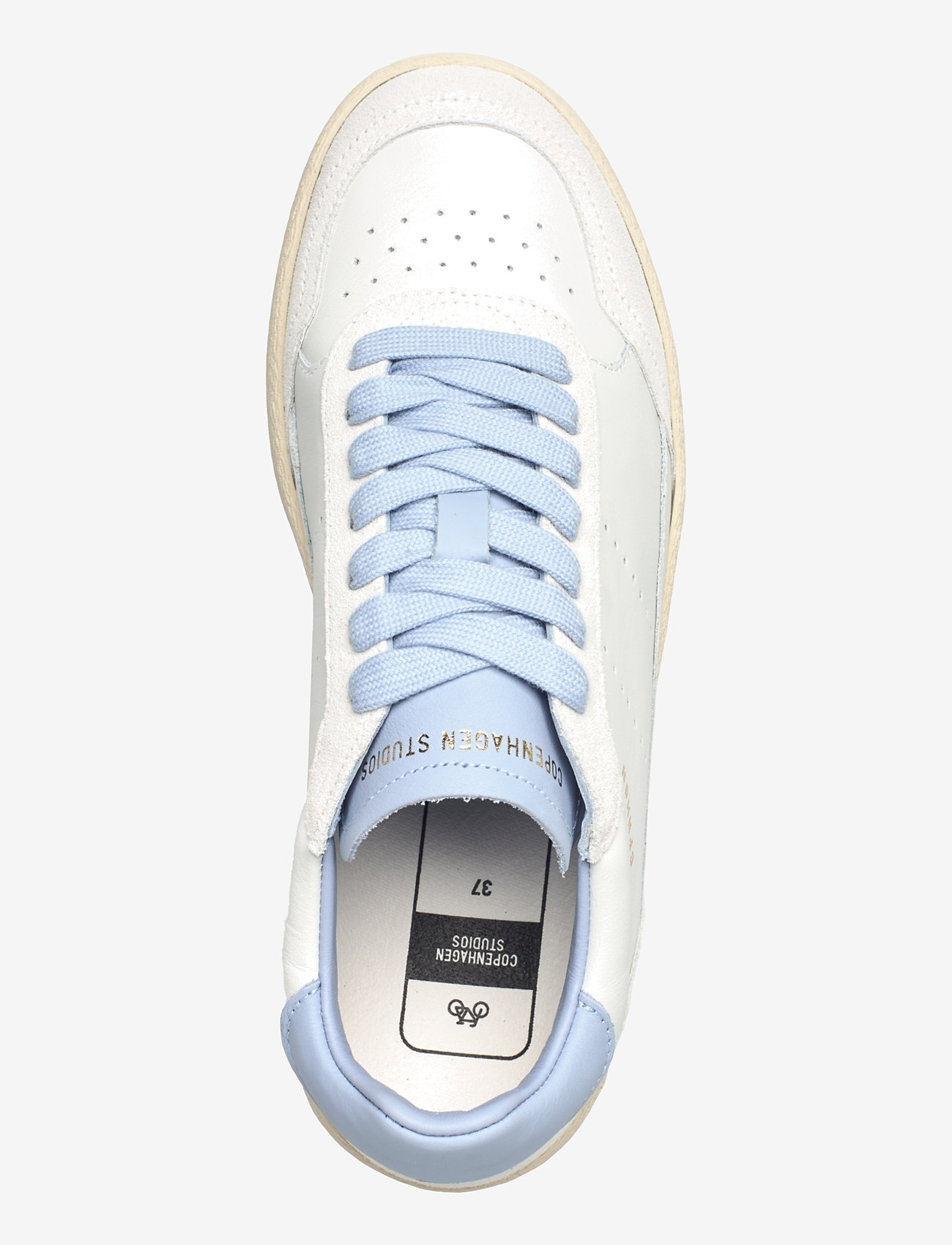 Copenhagen Studios - CPH255 leather mix white/cloud - lave sneakers - white/cloud - 3