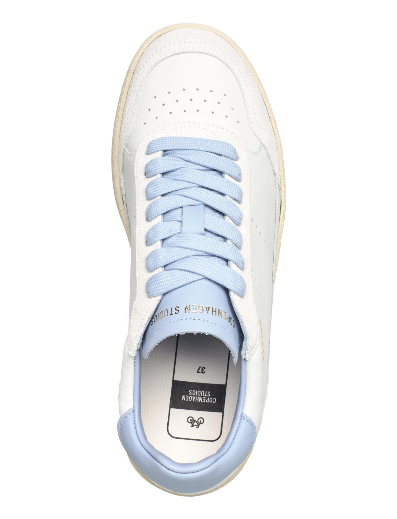 Copenhagen Studios - CPH255 leather mix white/black - konfirmation - white/cloud - 3