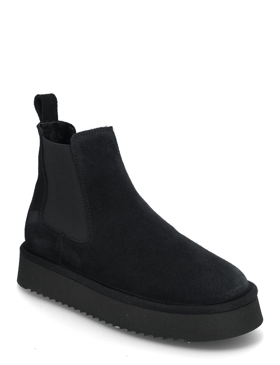 Copenhagen Studios - CPH258 suede chocolate - chelsea boots - black - 0