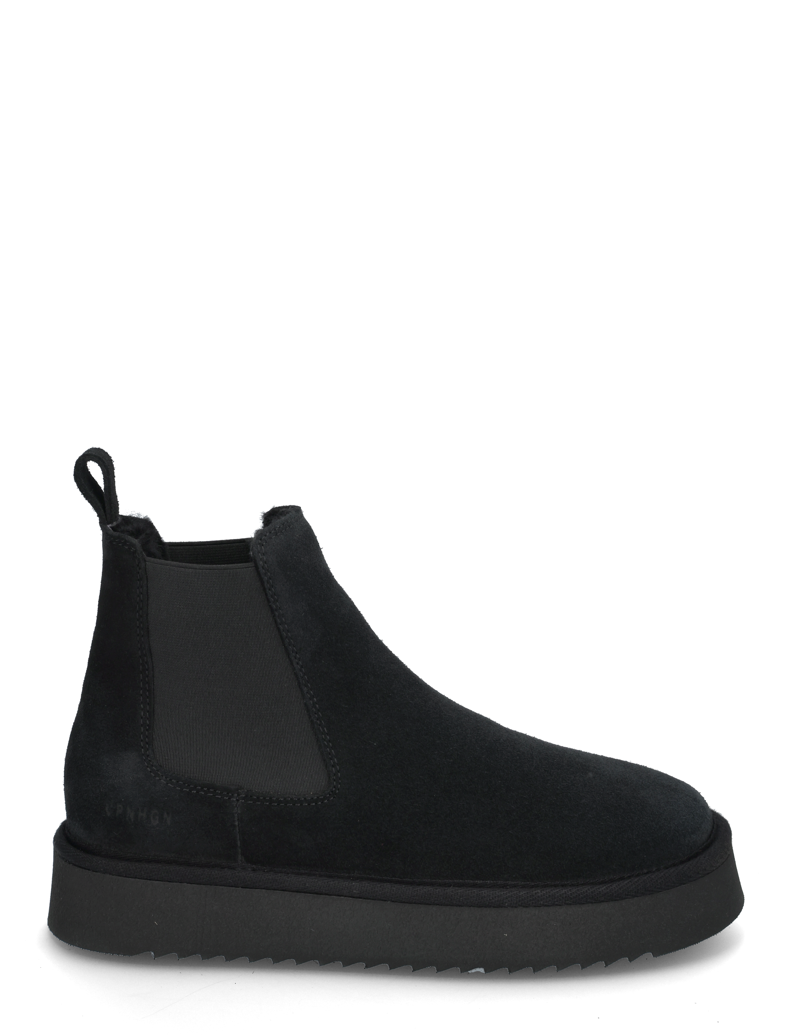Copenhagen Studios - CPH258 suede chocolate - chelsea boots - black - 1