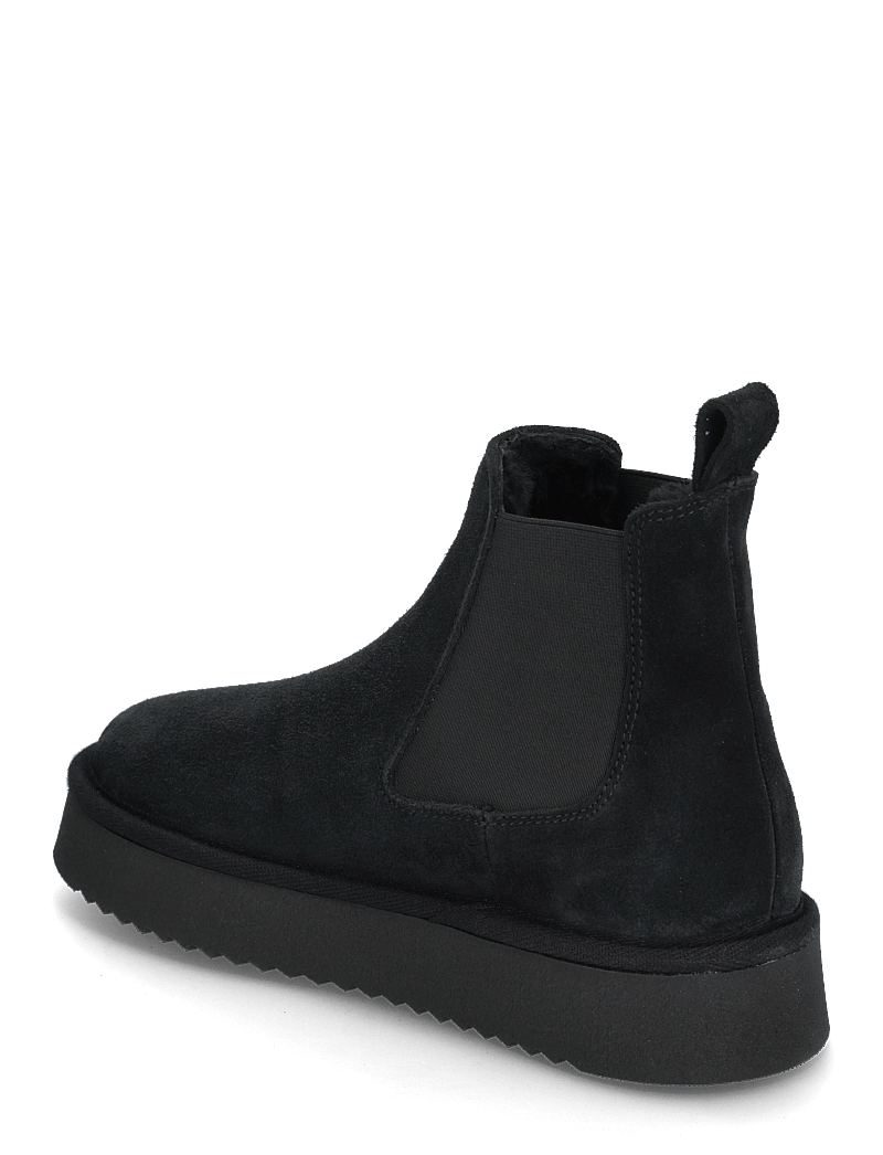 Copenhagen Studios - CPH258 suede cognac - chelsea-saapad - black - 2