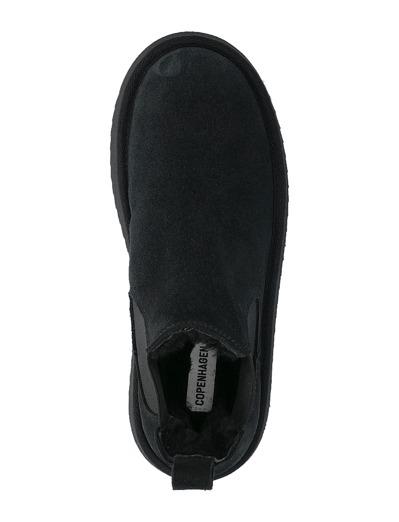 Copenhagen Studios - CPH258 suede cognac - chelsea-saapad - black - 3