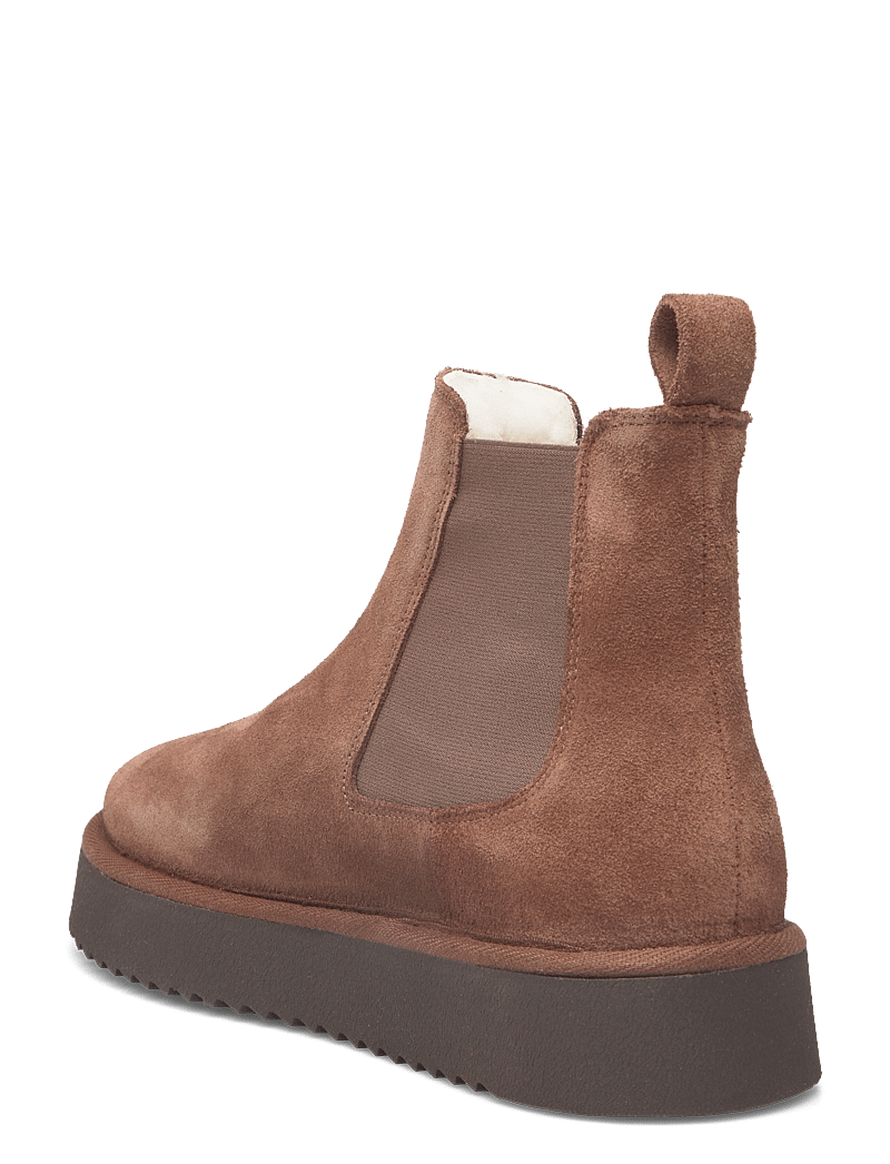 Copenhagen Studios - CPH258 suede cognac - varmfodrade skor - chocolate - 2