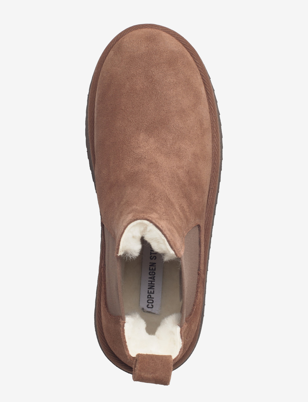 Copenhagen Studios - CPH258 suede cognac - varmfodrade skor - chocolate - 3