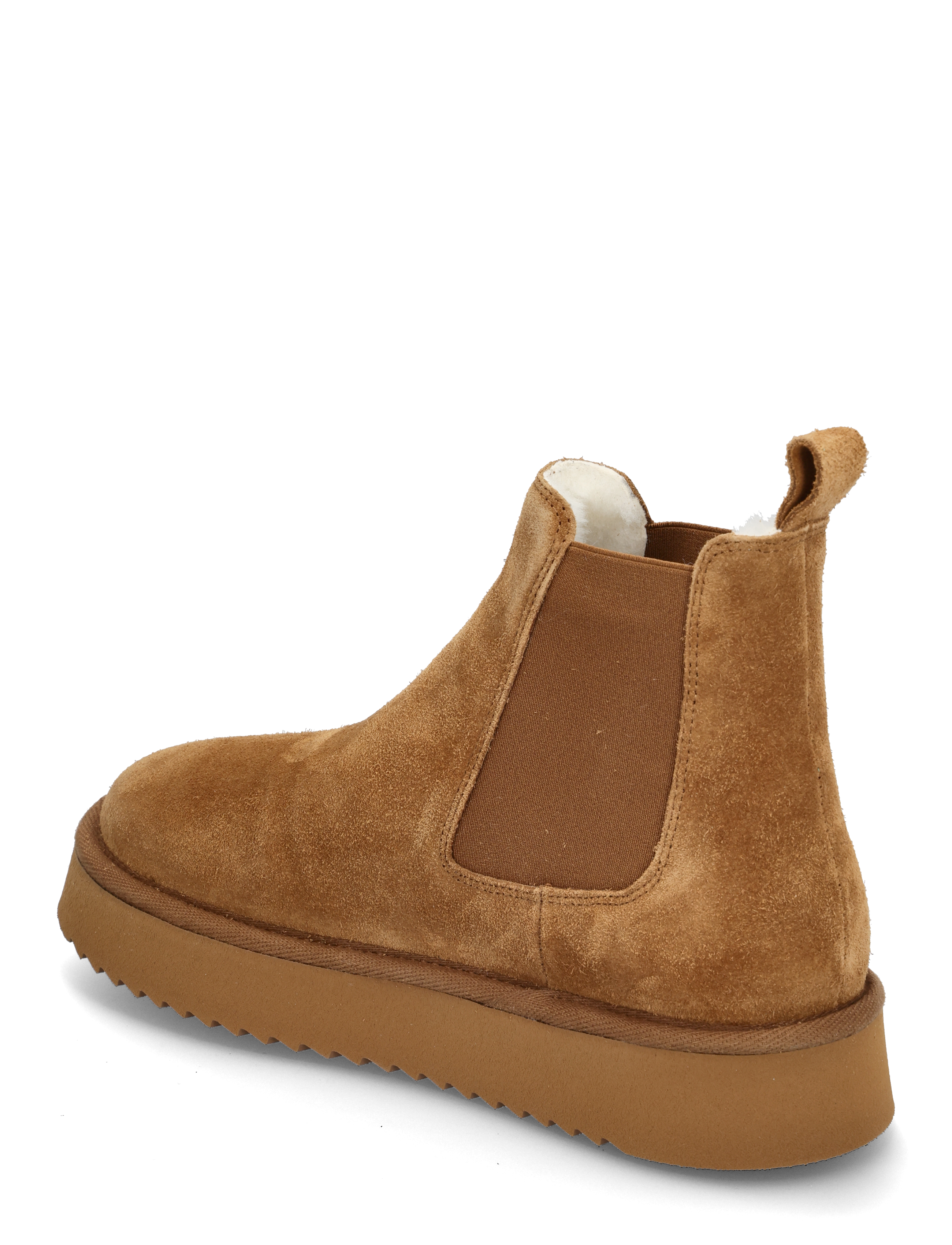 Copenhagen Studios - CPH258 suede chocolate - chelsea boots - cognac - 3