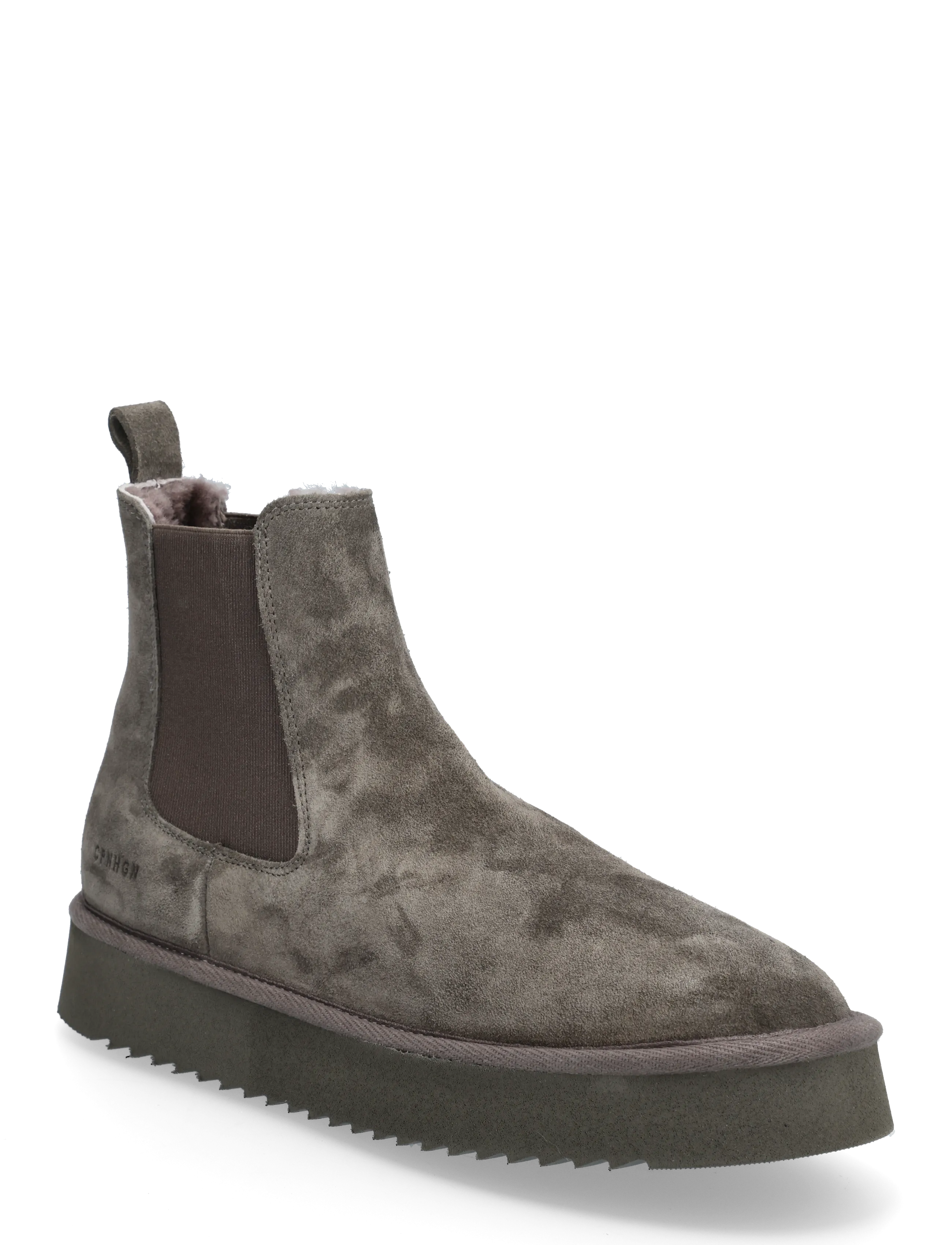 Copenhagen Studios CPH258M suede black - Vinterstøvler - OFF BLACK / grey