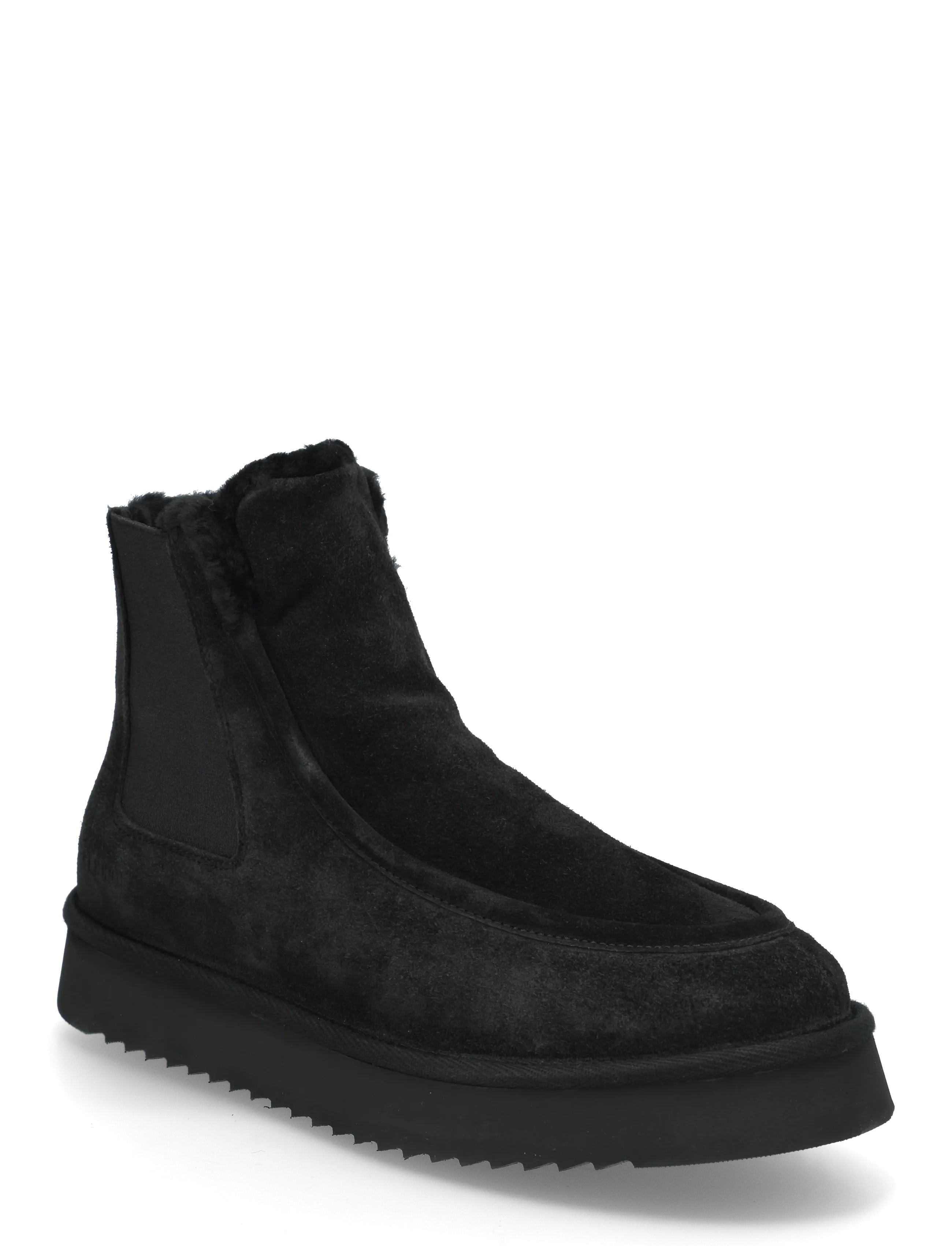 Copenhagen Studios CPH267M suede teddy black - Chelsea boots - BLACK / black
