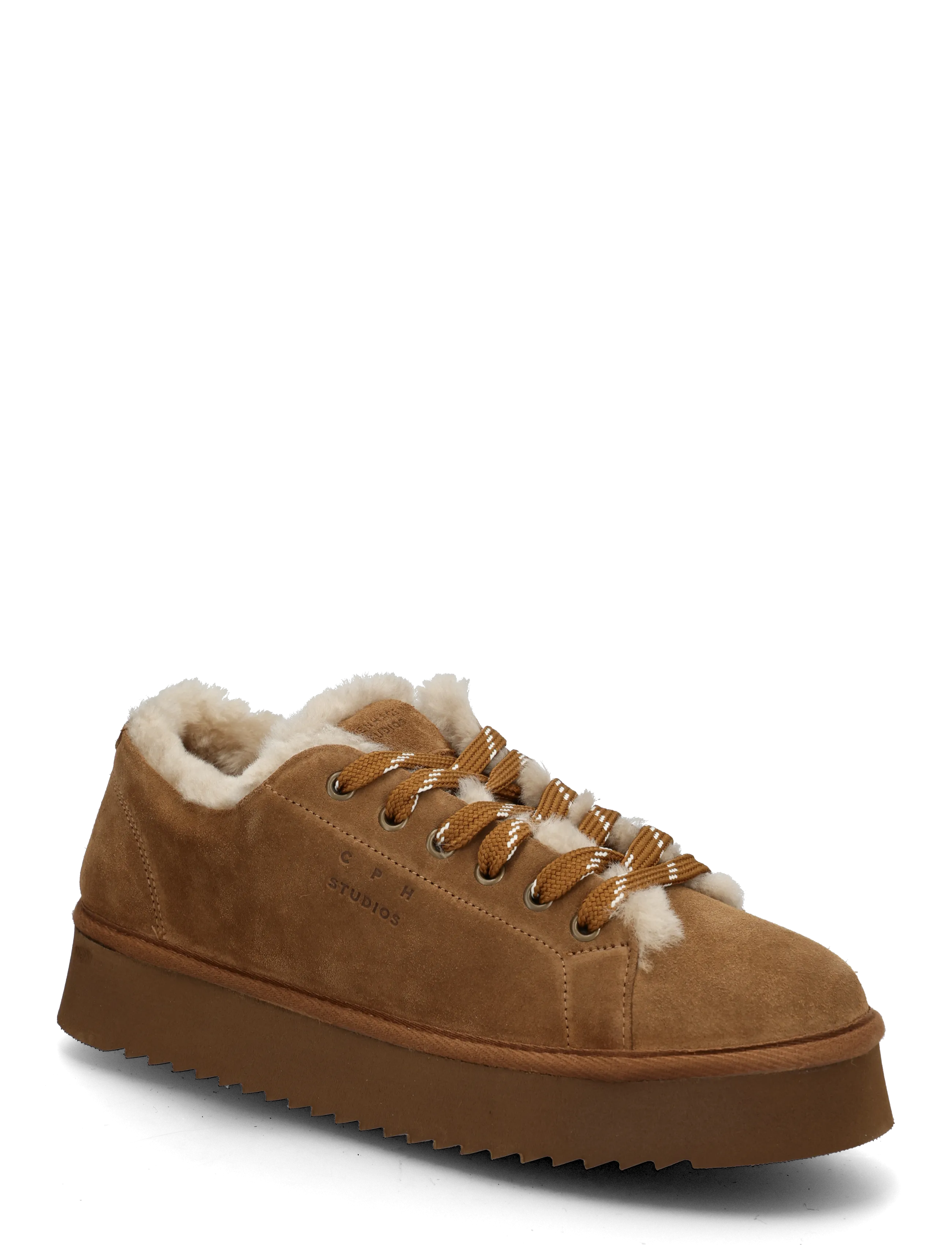 Copenhagen Studios CPH269 suede teddy new brown - Schuhe - NEW BROWN / brown