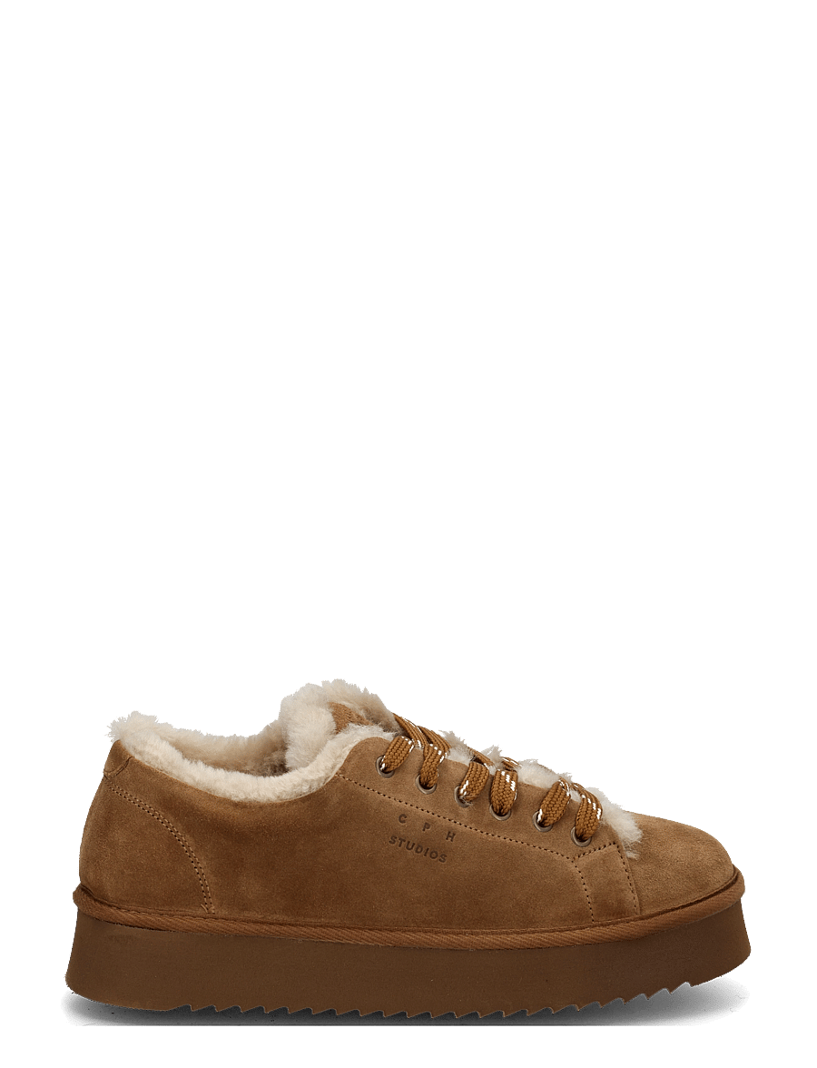 Copenhagen Studios - CPH269 suede teddy new brown - plateau-sneaker - new brown - 2