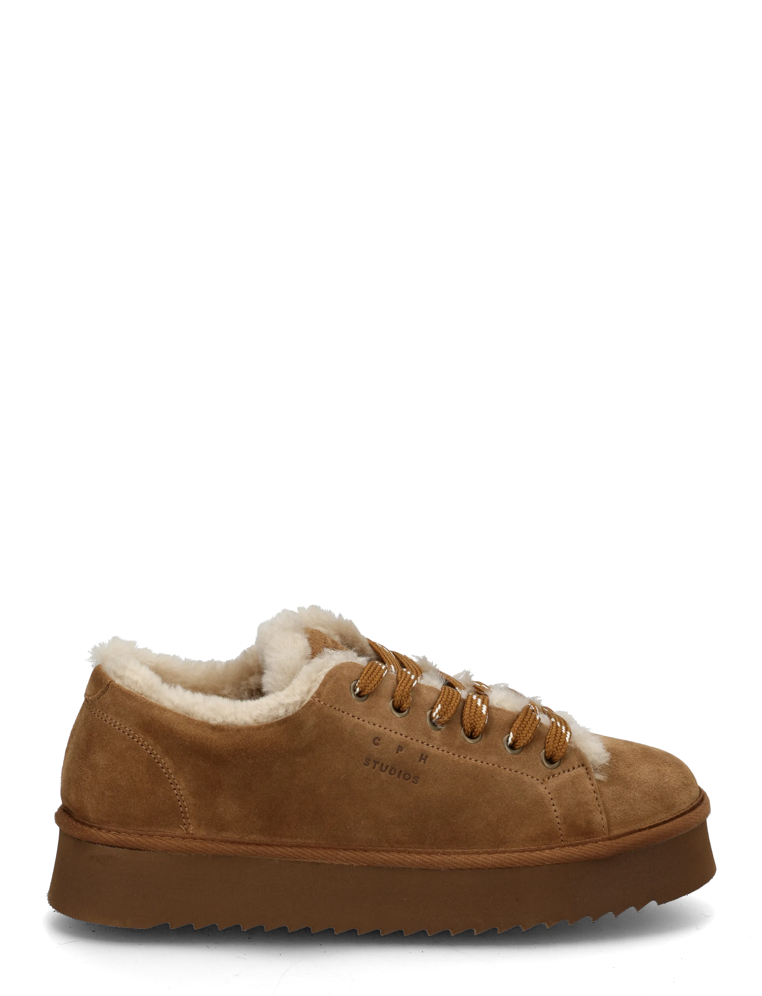 Copenhagen Studios - CPH269 suede teddy new brown - fodrade sneakers - new brown - 2