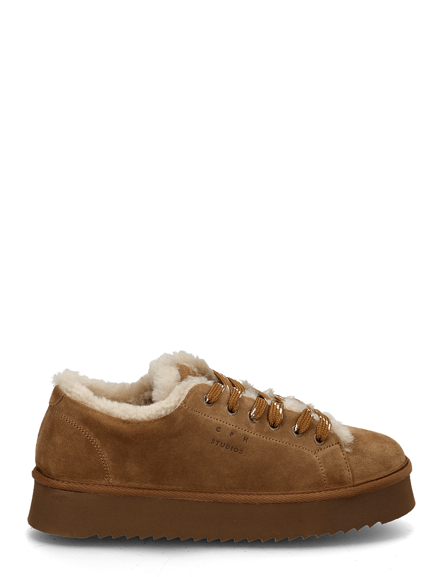 Copenhagen Studios - CPH269 suede teddy new brown - fodrade sneakers - new brown - 2