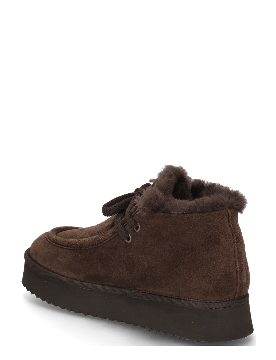 Copenhagen Studios - CPH284 suede teddy chocolate - bamsestøvler - chocolate - 1
