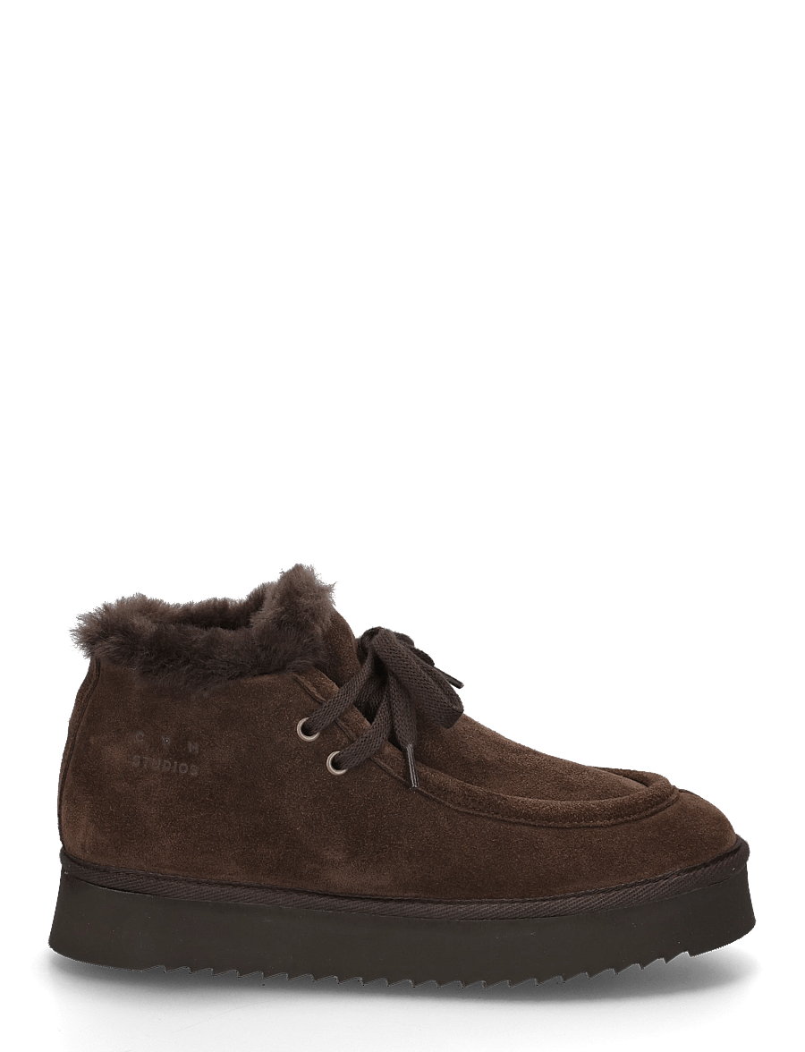 Copenhagen Studios - CPH284 suede teddy - teddy-stiefel - chocolate - 2