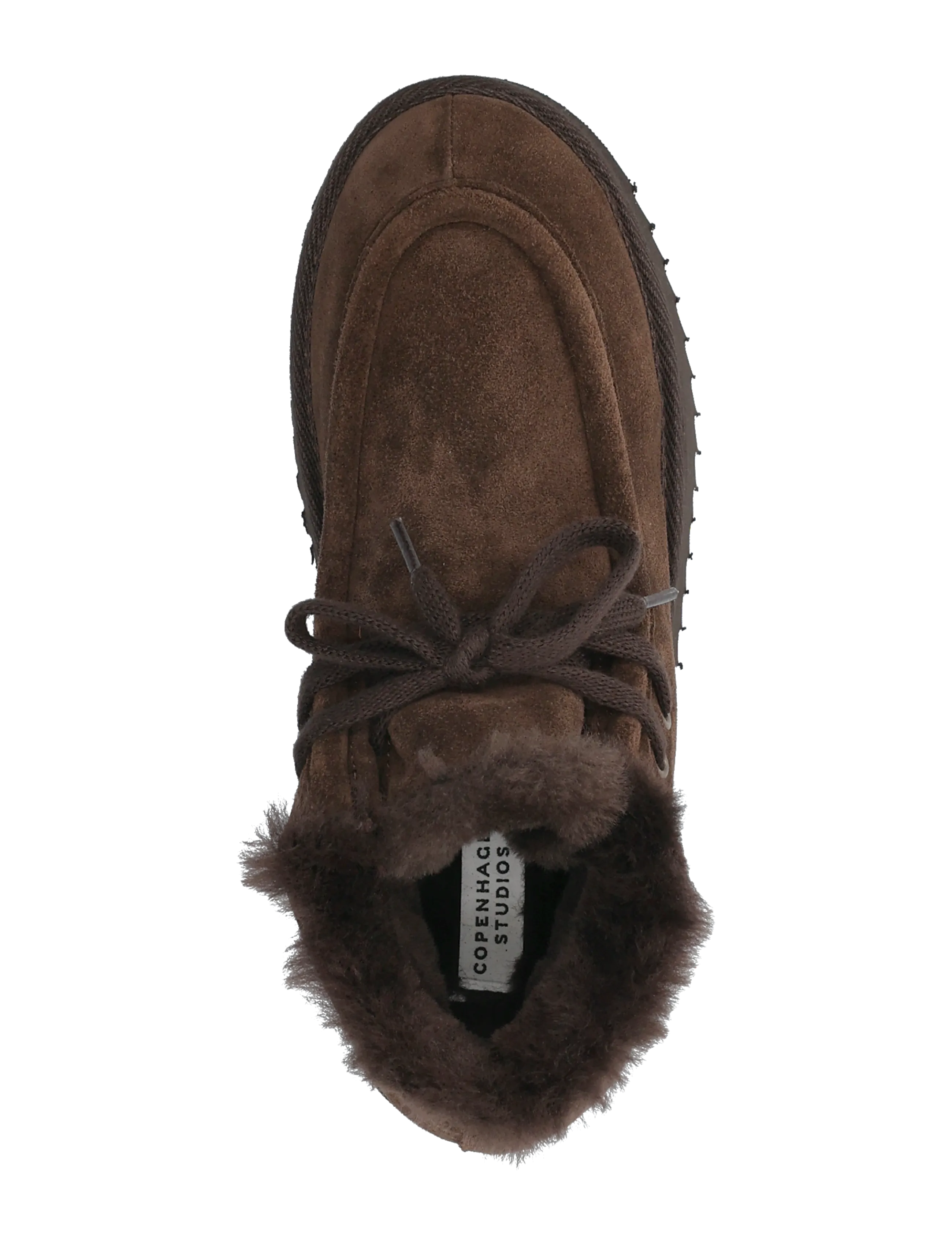Copenhagen Studios - CPH284 suede teddy - teddy-stiefel - chocolate - 3
