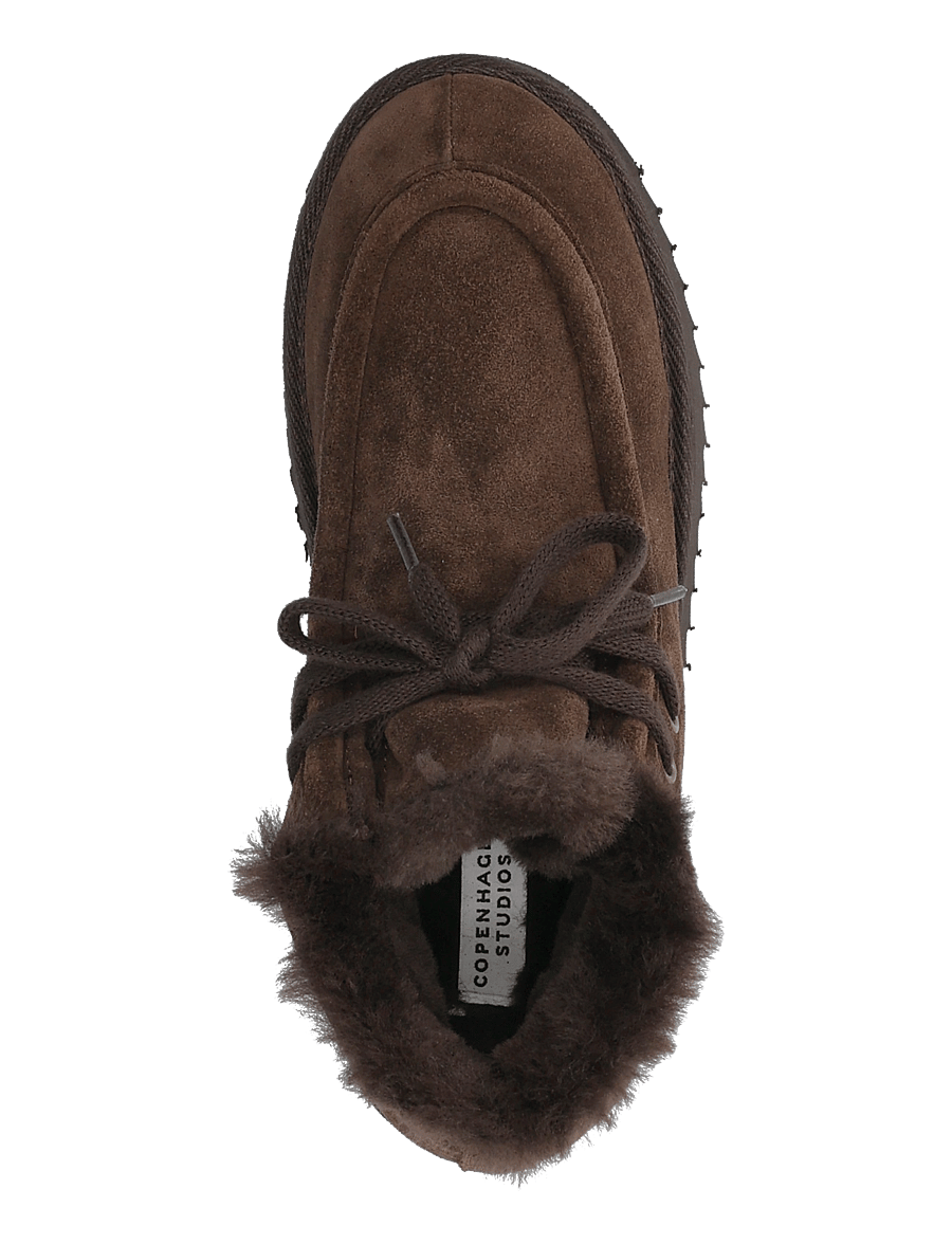 Copenhagen Studios - CPH284 suede teddy chocolate - bamsestøvler - chocolate - 3