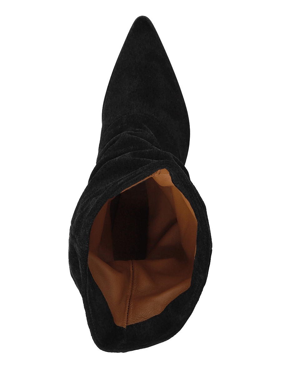 Copenhagen Studios - CPH292 suede black - kontsaga poolsaapad - black - 3