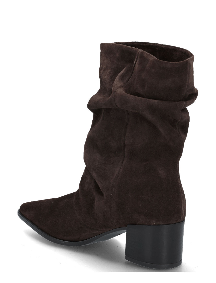 Copenhagen Studios - CPH292 suede chocolate - heeled ankle boots - chocolate - 1