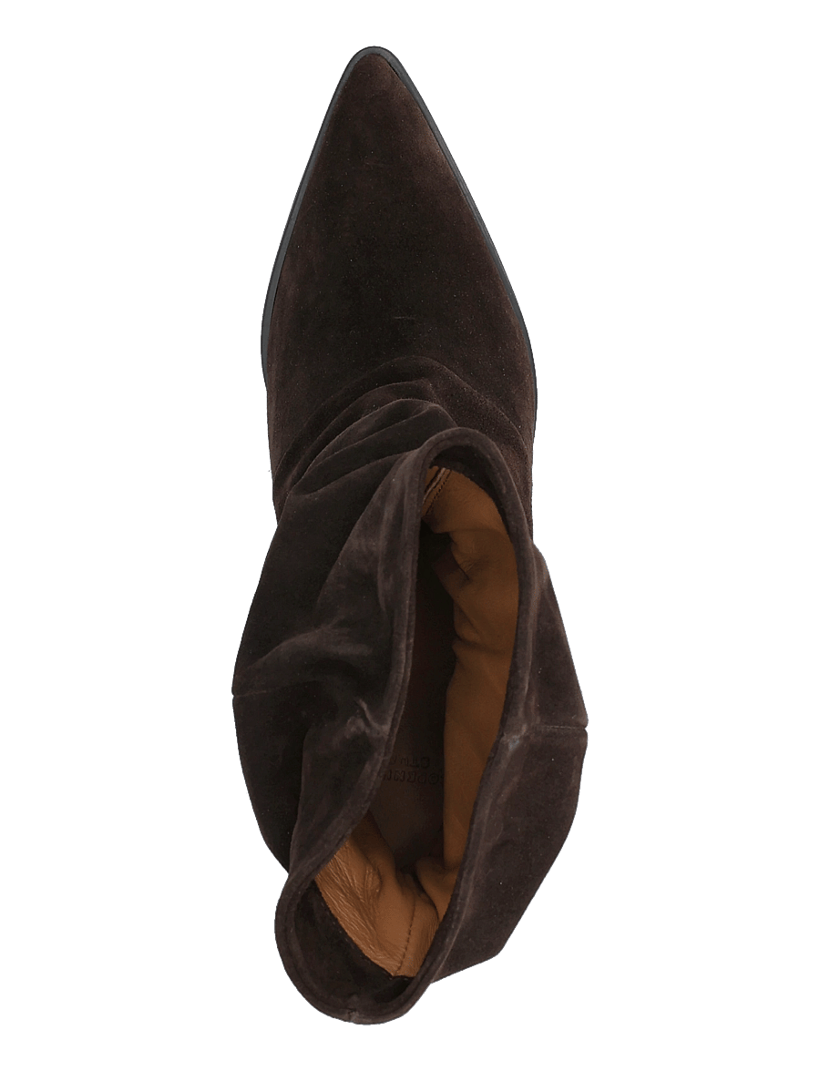Copenhagen Studios - CPH292 suede chocolate - heeled ankle boots - chocolate - 3