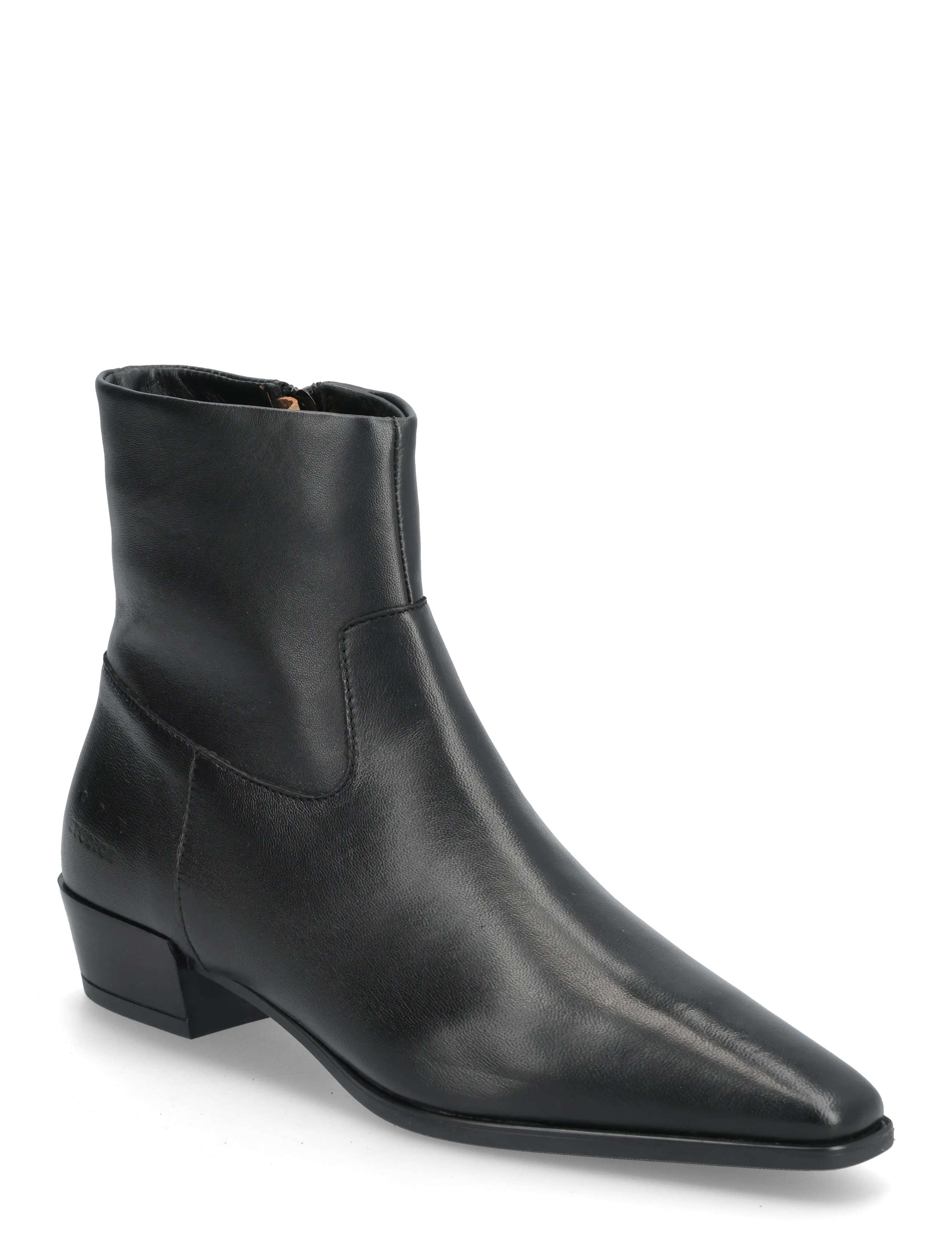 Copenhagen Studios Cph293 Leather Black, 36, Ankle Boots, Schwarz - Boots With Heel, Frauen