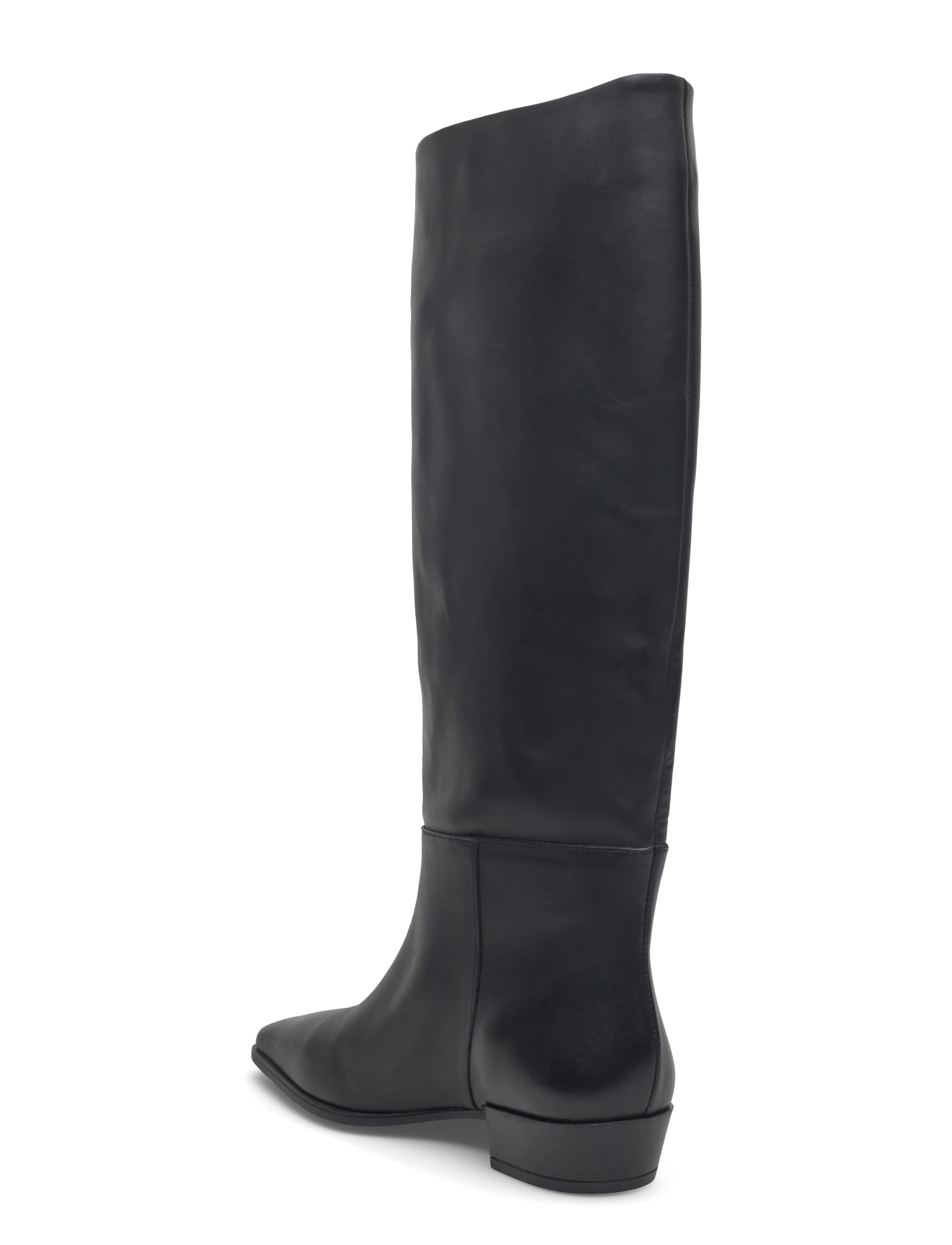 Copenhagen Studios - CPH295 croco leather brown - kozaki do kolan - black - 2