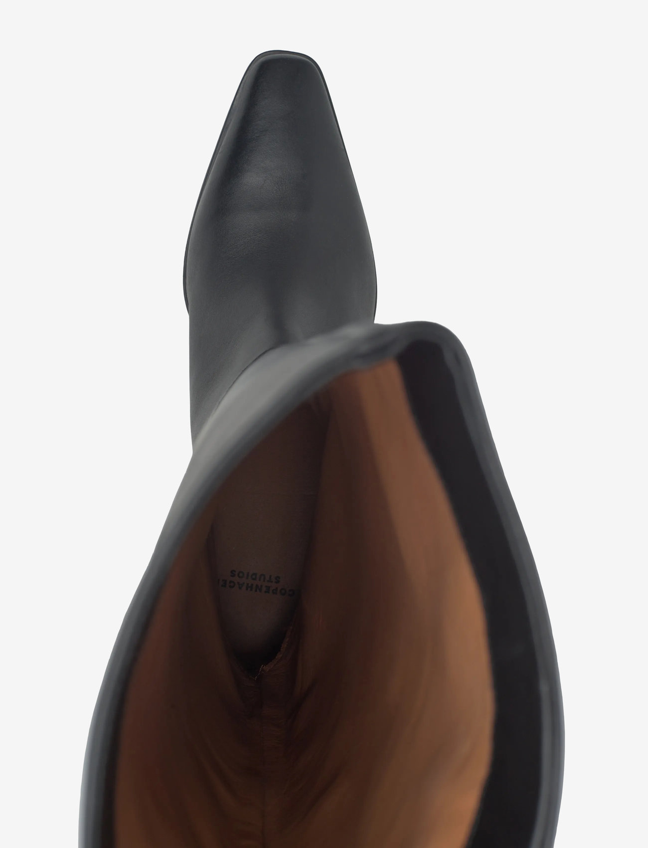 Copenhagen Studios - CPH295 leather black - knähöga stövlar - black - 3