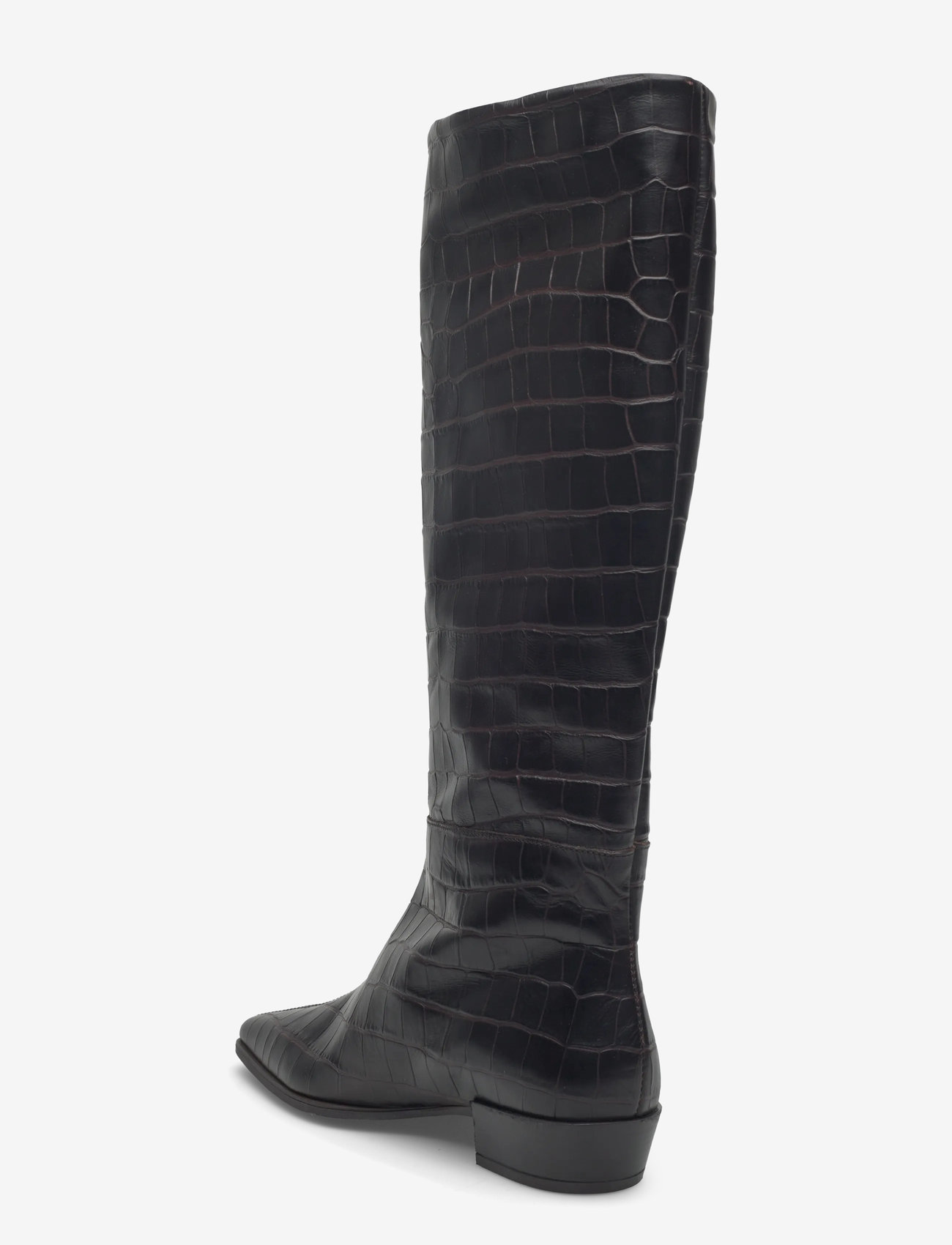 Copenhagen Studios - CPH295 croco leather brown - kniehohe stiefel - croco brown - 2