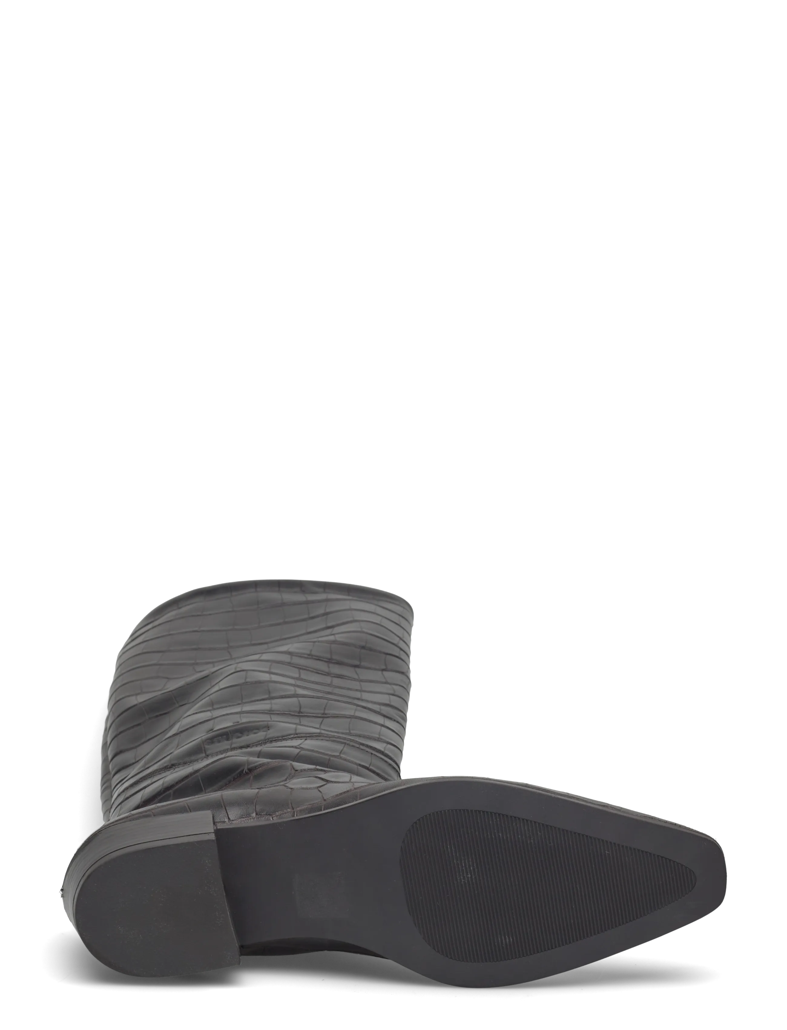 Copenhagen Studios - CPH295 croco leather brown - kozaki do kolan - croco brown - 4
