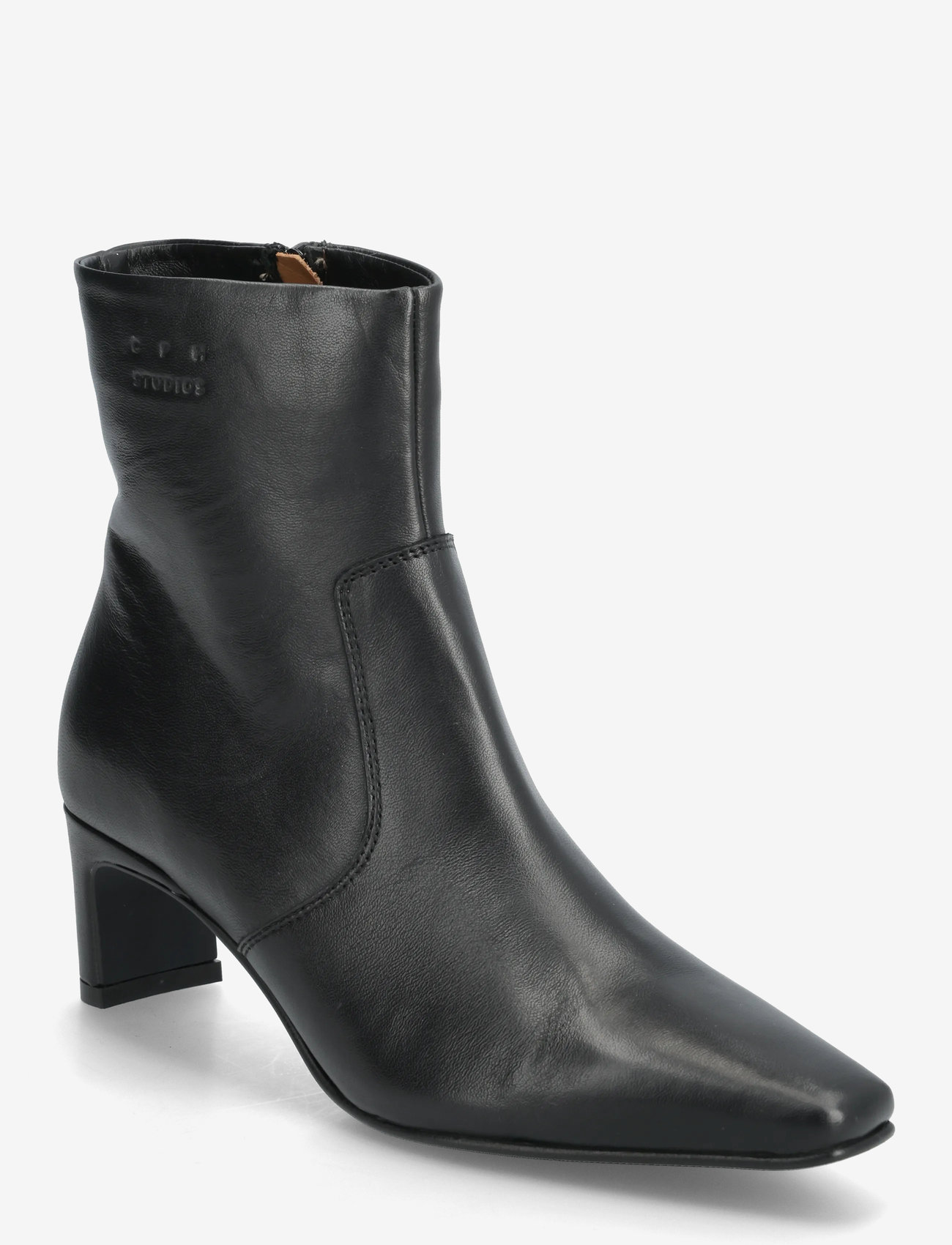 Copenhagen Studios - CPH296 leather black - stiefeletten mit absatz - black - 0