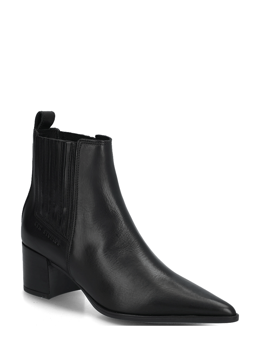Copenhagen Studios - CPH298 suede chocolate - chelsea boots - black - 0