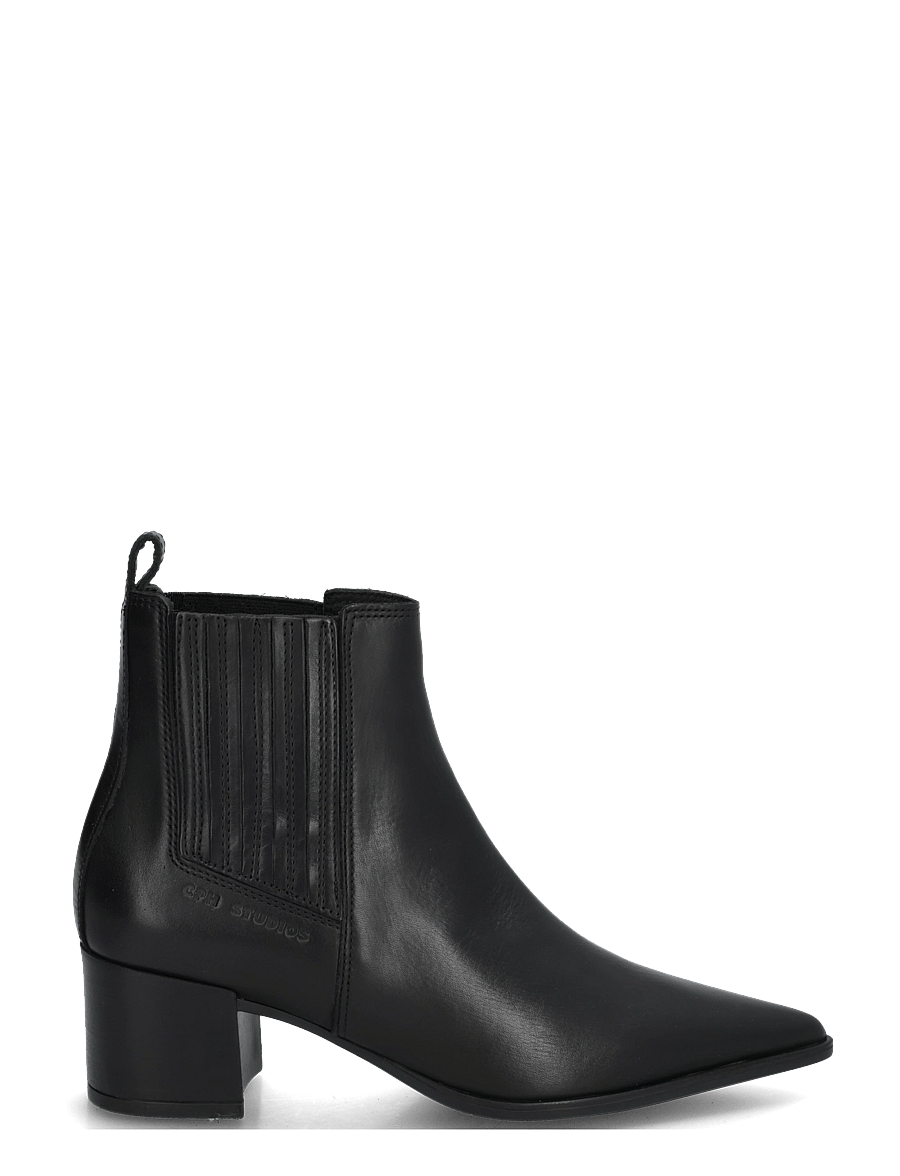 Copenhagen Studios - CPH298 suede chocolate - chelsea boots - black - 2