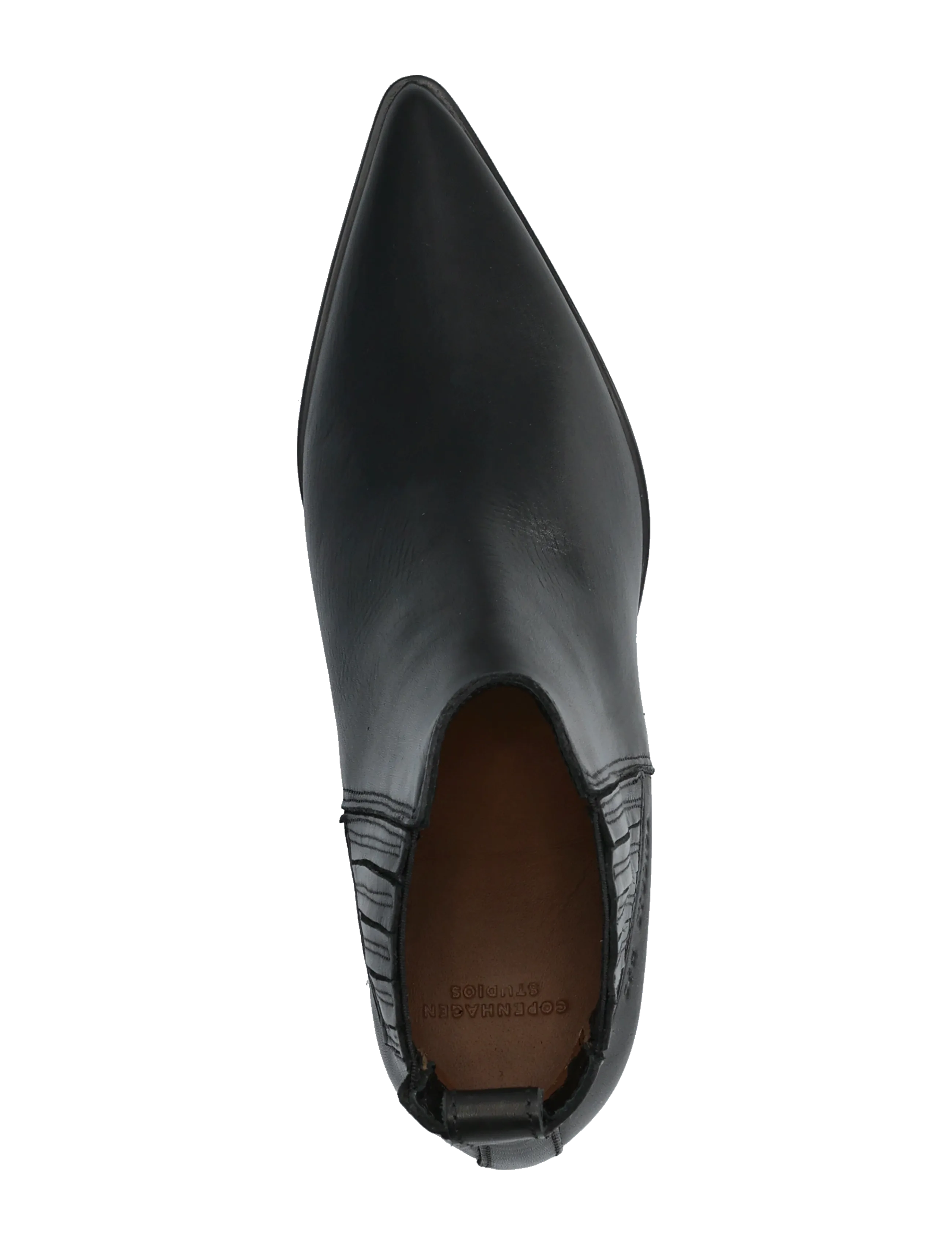 Copenhagen Studios - CPH298 suede new brown - chelsea boots - black - 3