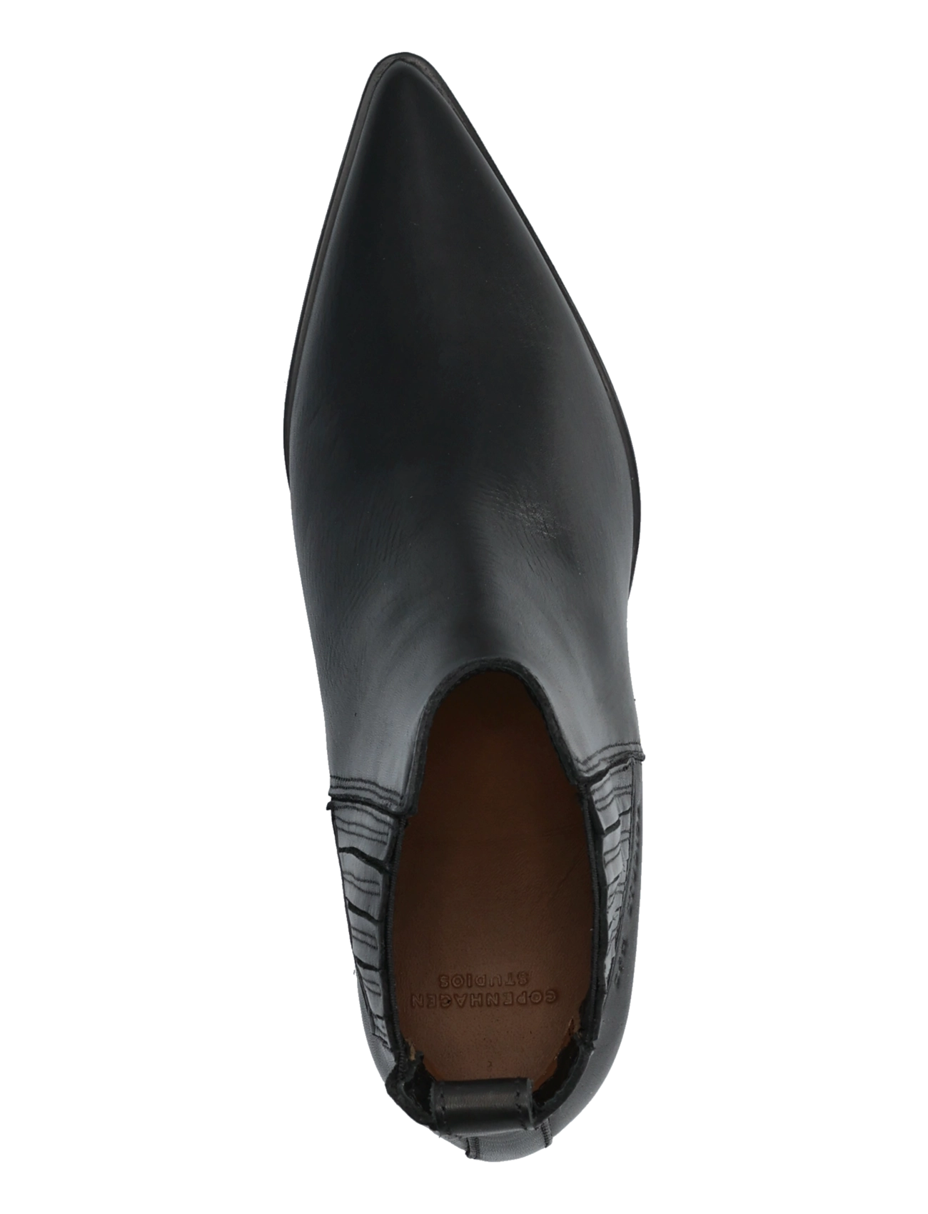Copenhagen Studios - CPH298 suede chocolate - chelsea boots - black - 3