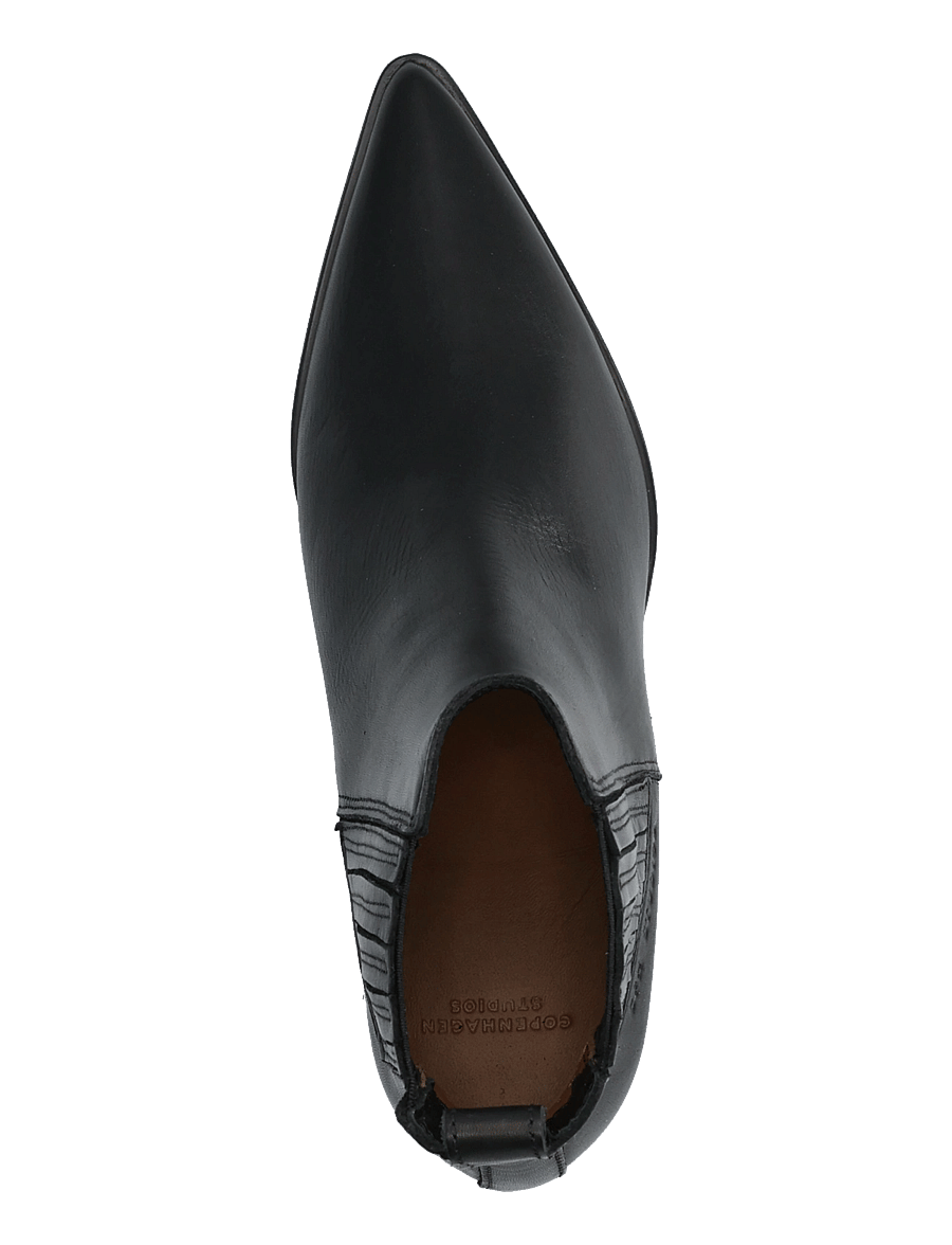 Copenhagen Studios - CPH298 suede chocolate - chelsea boots - black - 3
