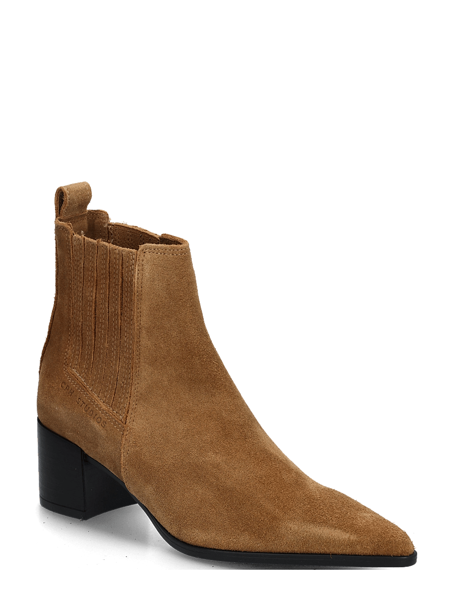 Copenhagen Studios - CPH298 suede chocolate - chelsea boots - new brown - 0