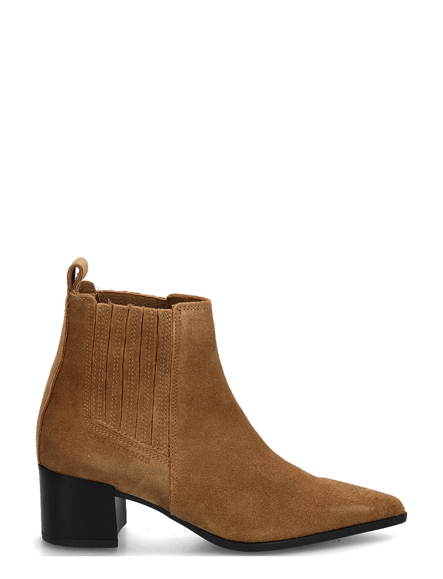Copenhagen Studios - CPH298 suede chocolate - chelsea boots - new brown - 2