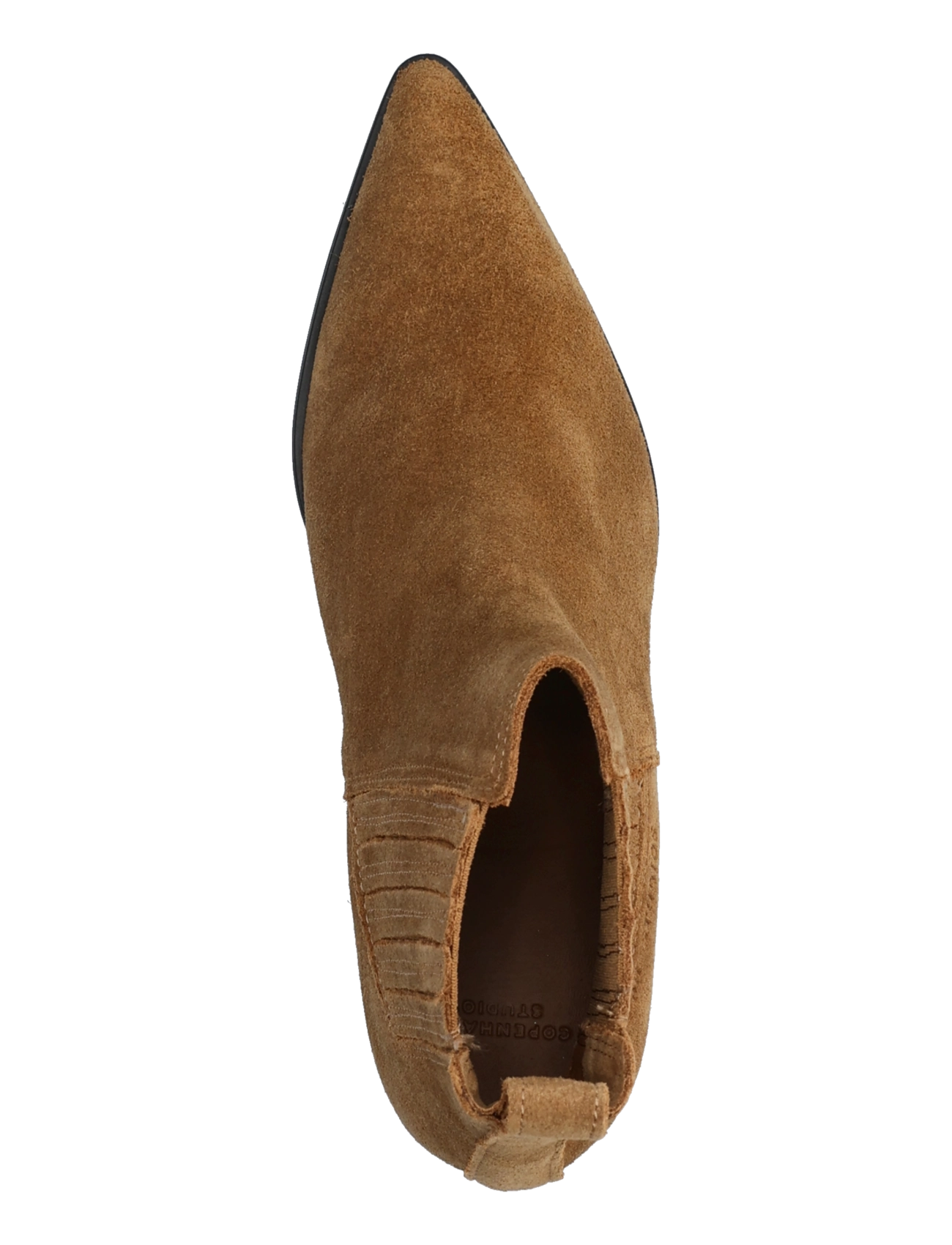 Copenhagen Studios - CPH298 suede chocolate - chelsea boots - new brown - 3