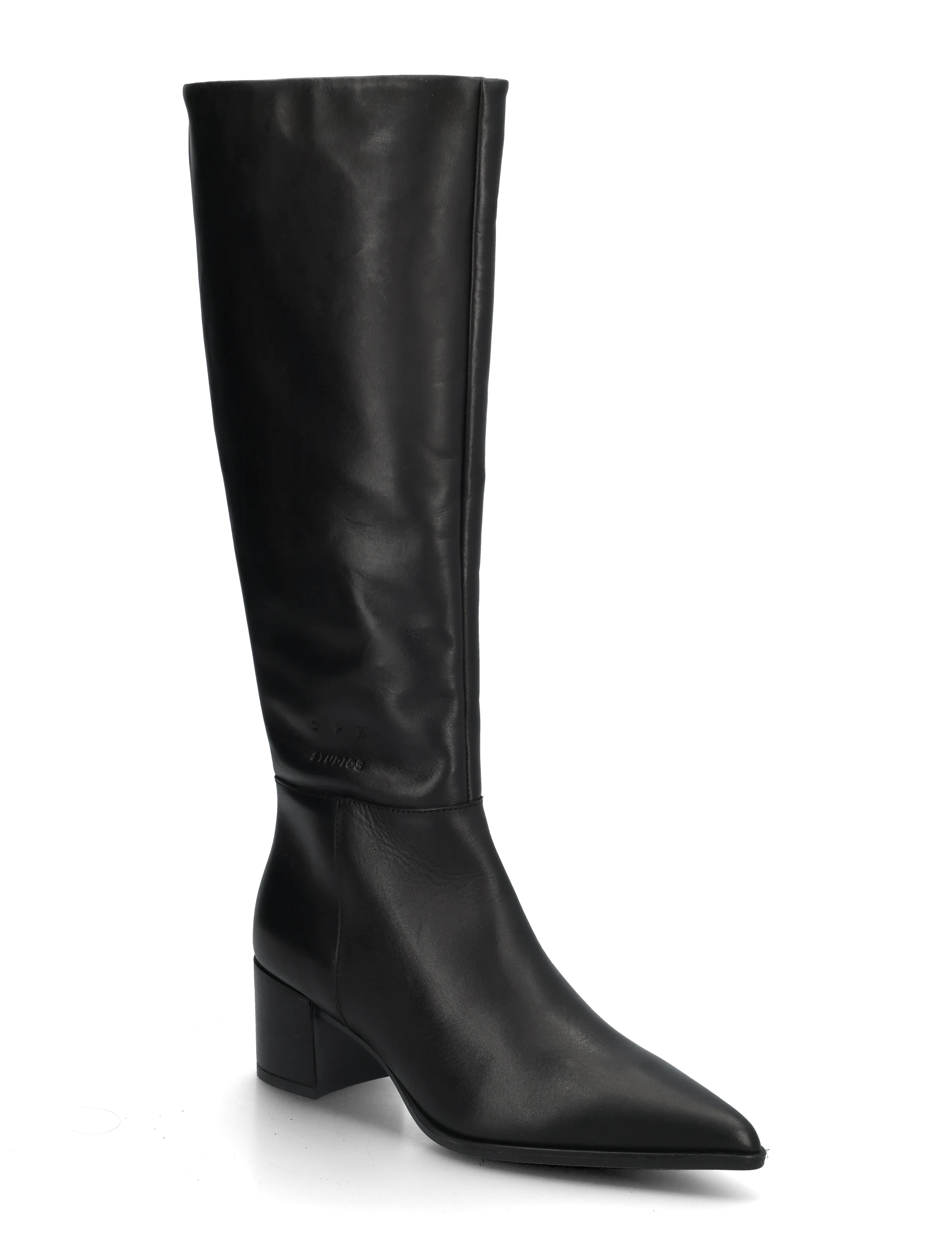 Copenhagen Studios CPH299 suede chocolate - Hohe Stiefel - BLACK / black