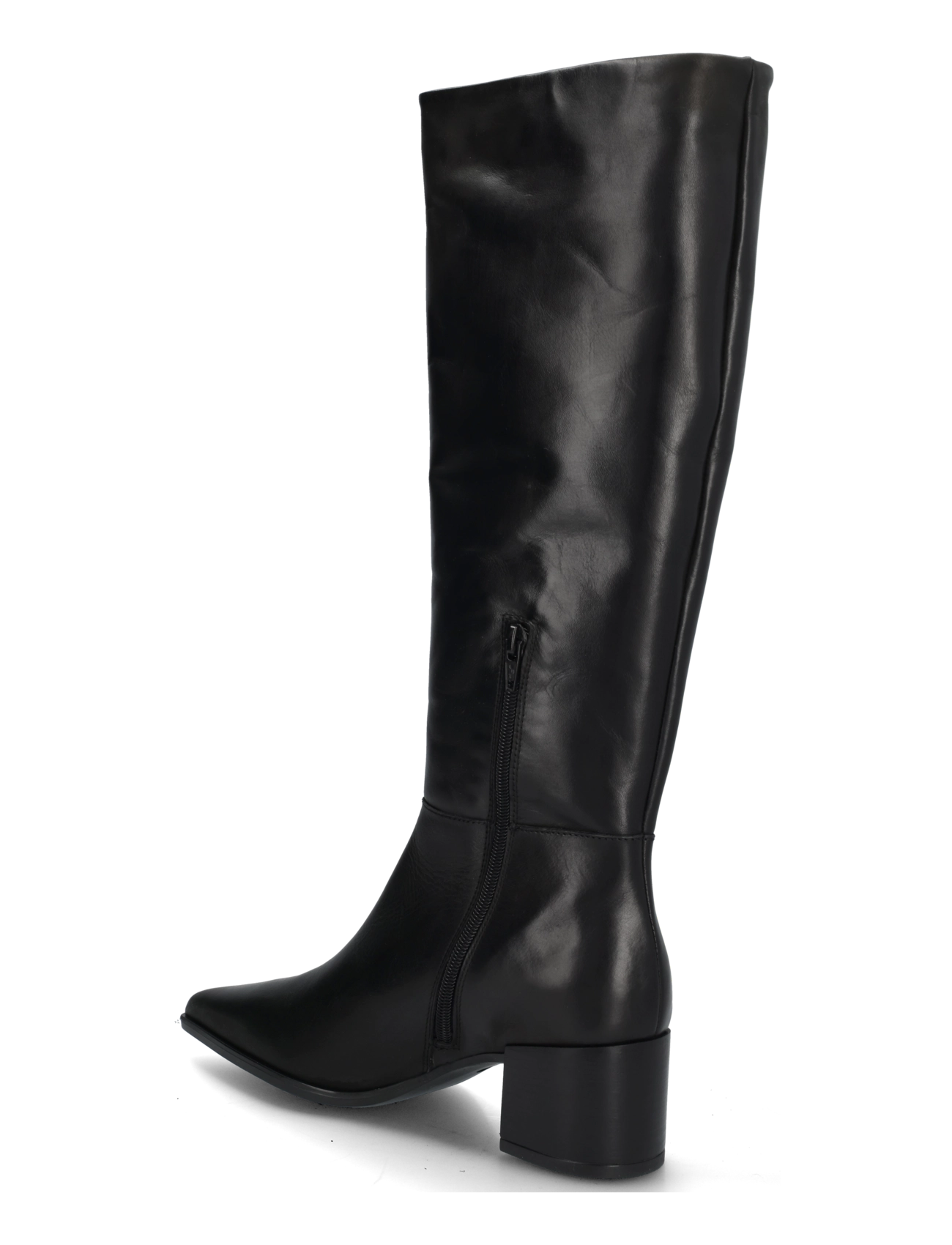 Copenhagen Studios - CPH299 suede chocolate - knee high boots - black - 1