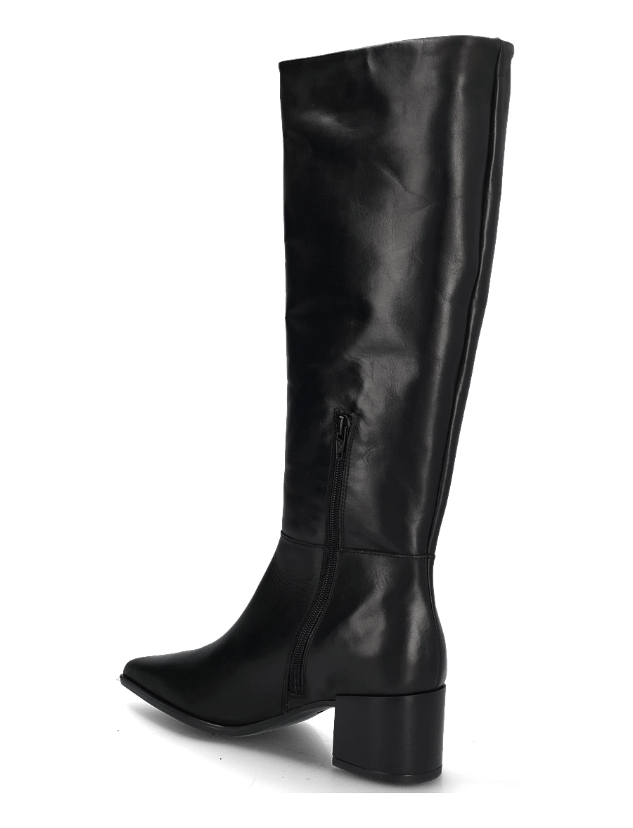 Copenhagen Studios - CPH299 suede chocolate - knee high boots - black - 1