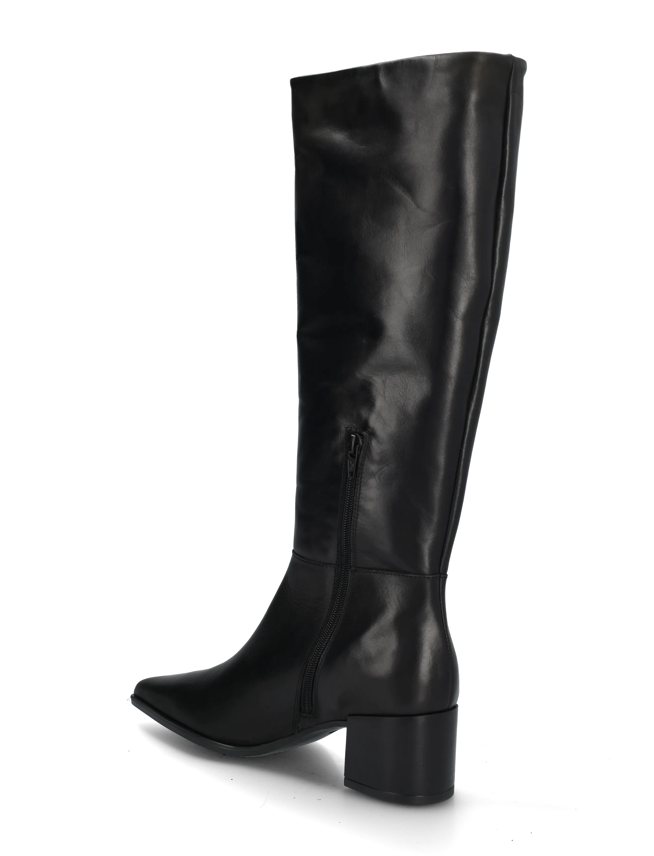 Copenhagen Studios - CPH299 suede chocolate - kniehohe stiefel - black - 1